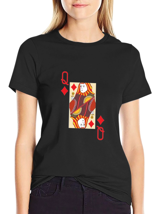 Queen of Diamonds Graphic T-Shirt