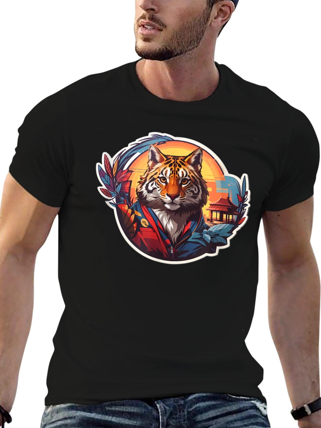 Tiger King T-Shirt: Artistic Graphic Tee