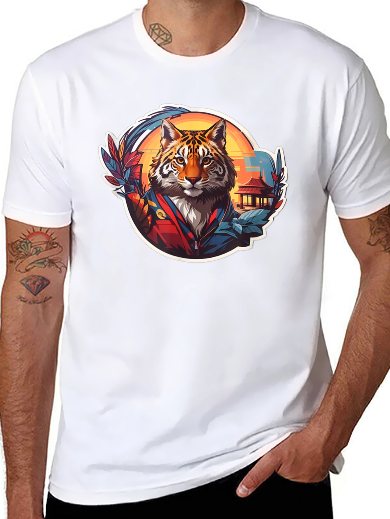Tiger King T-Shirt: Artistic Graphic Tee