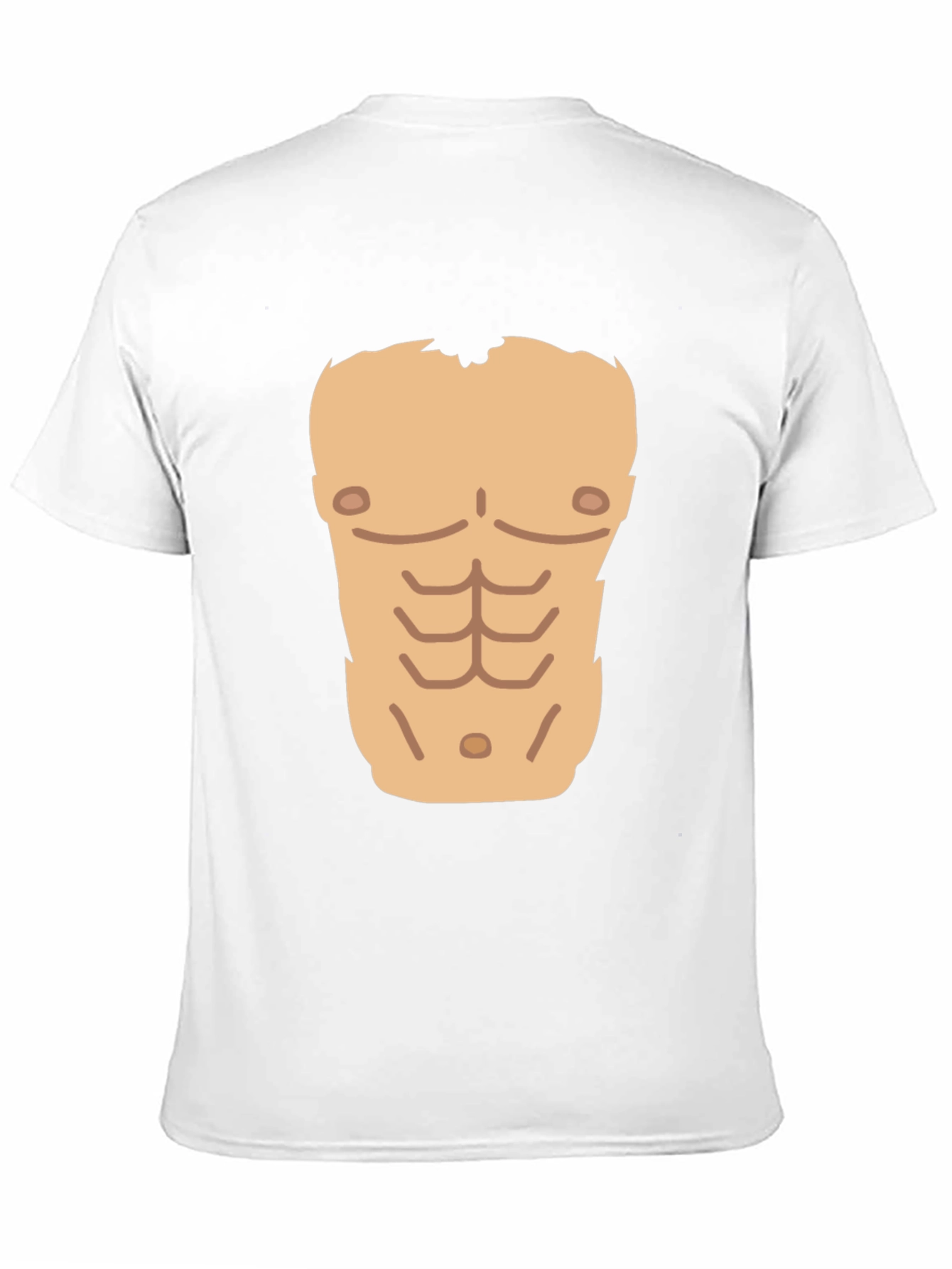 Funny Six Pack Abs T-Shirt - Novelty Graphic Tee