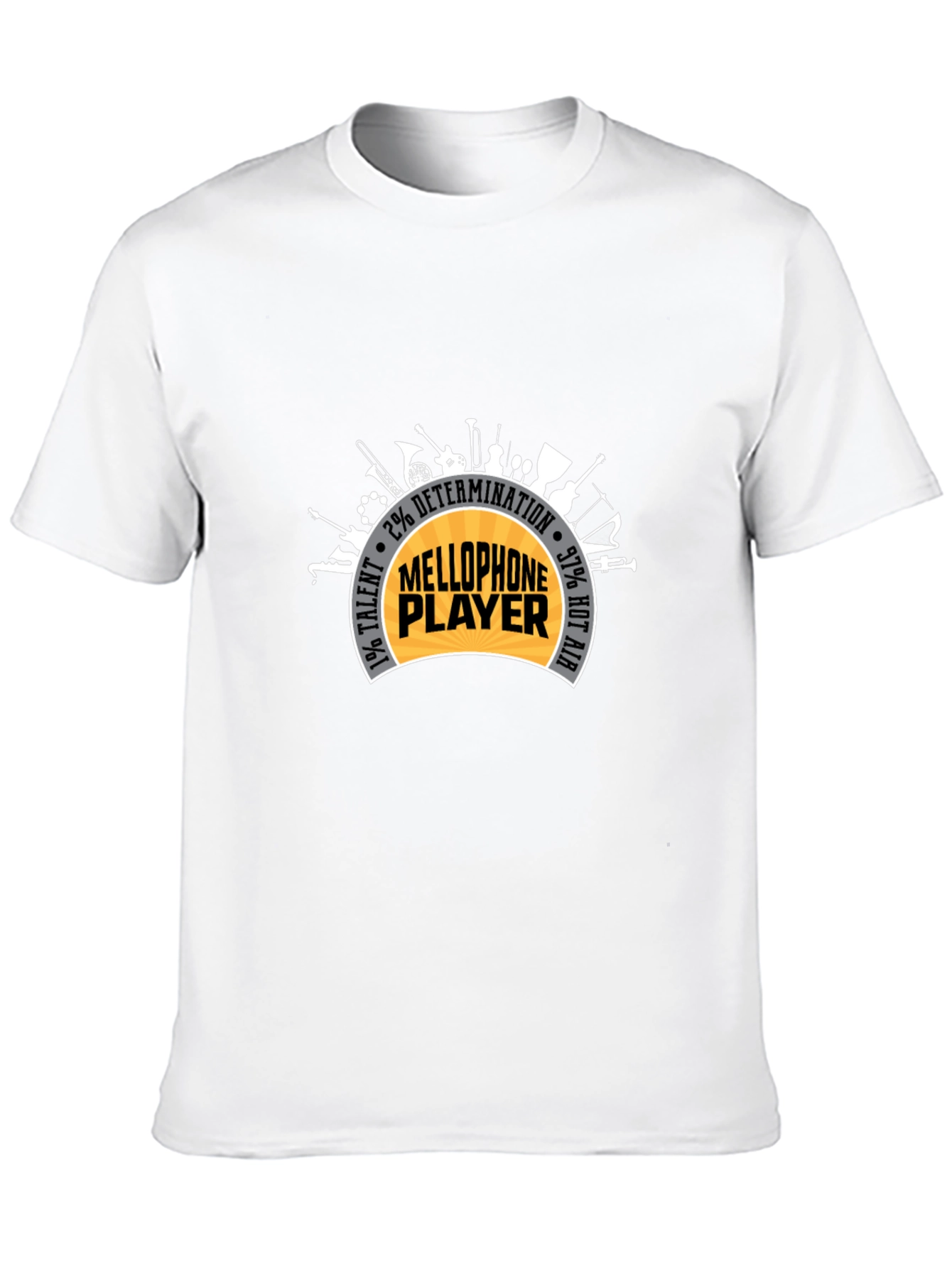 Mellophone Player Instrument Graphic T-Shirt