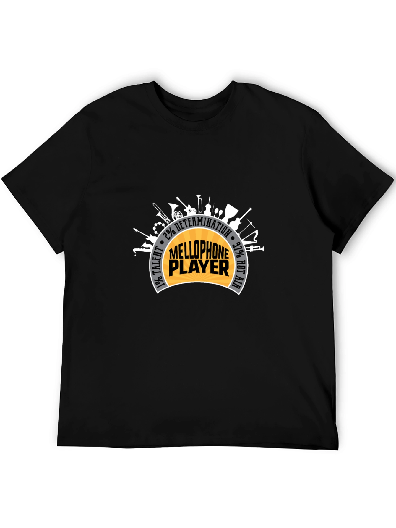 Mellophone Player Instrument Graphic T-Shirt