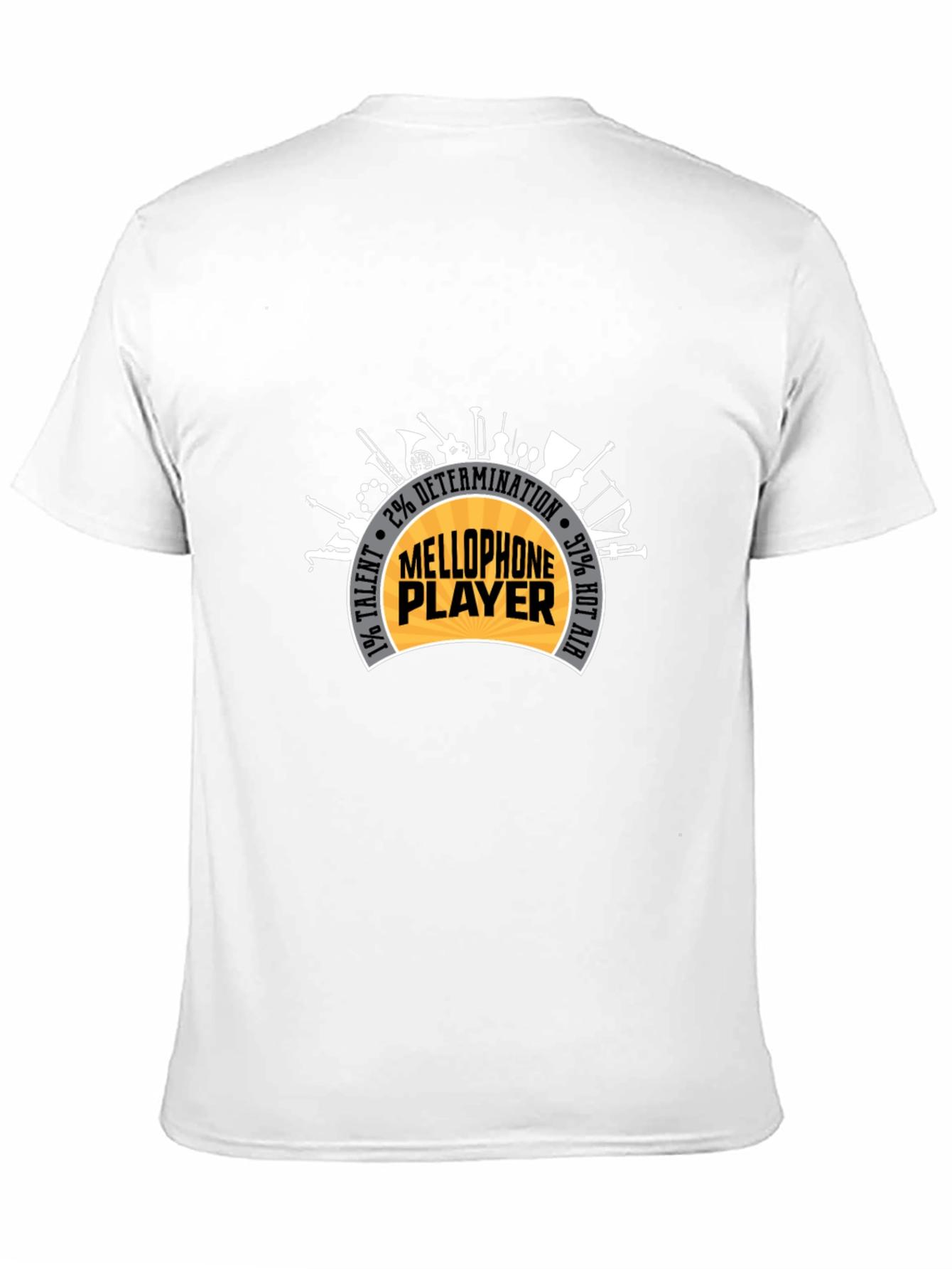 Mellophone Player Instrument Graphic T-Shirt