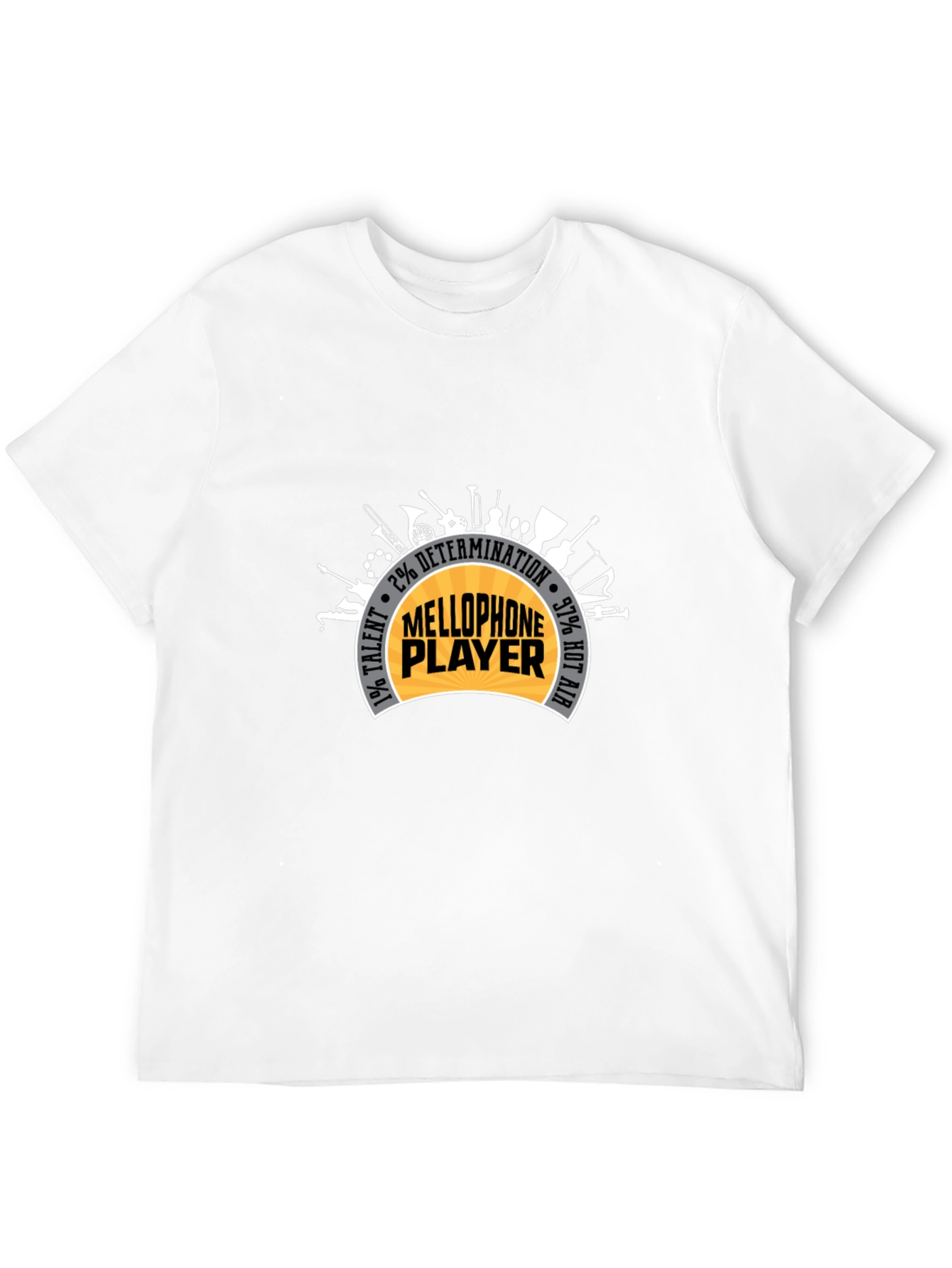 Mellophone Player Instrument Graphic T-Shirt