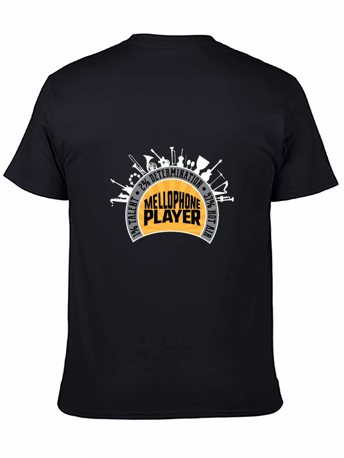 Mellophone Player Instrument Graphic T-Shirt