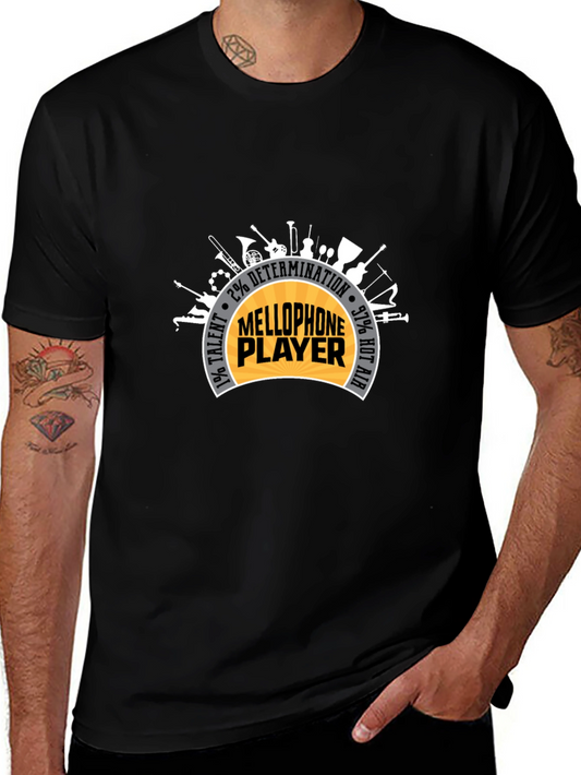 Mellophone Player Instrument Graphic T-Shirt
