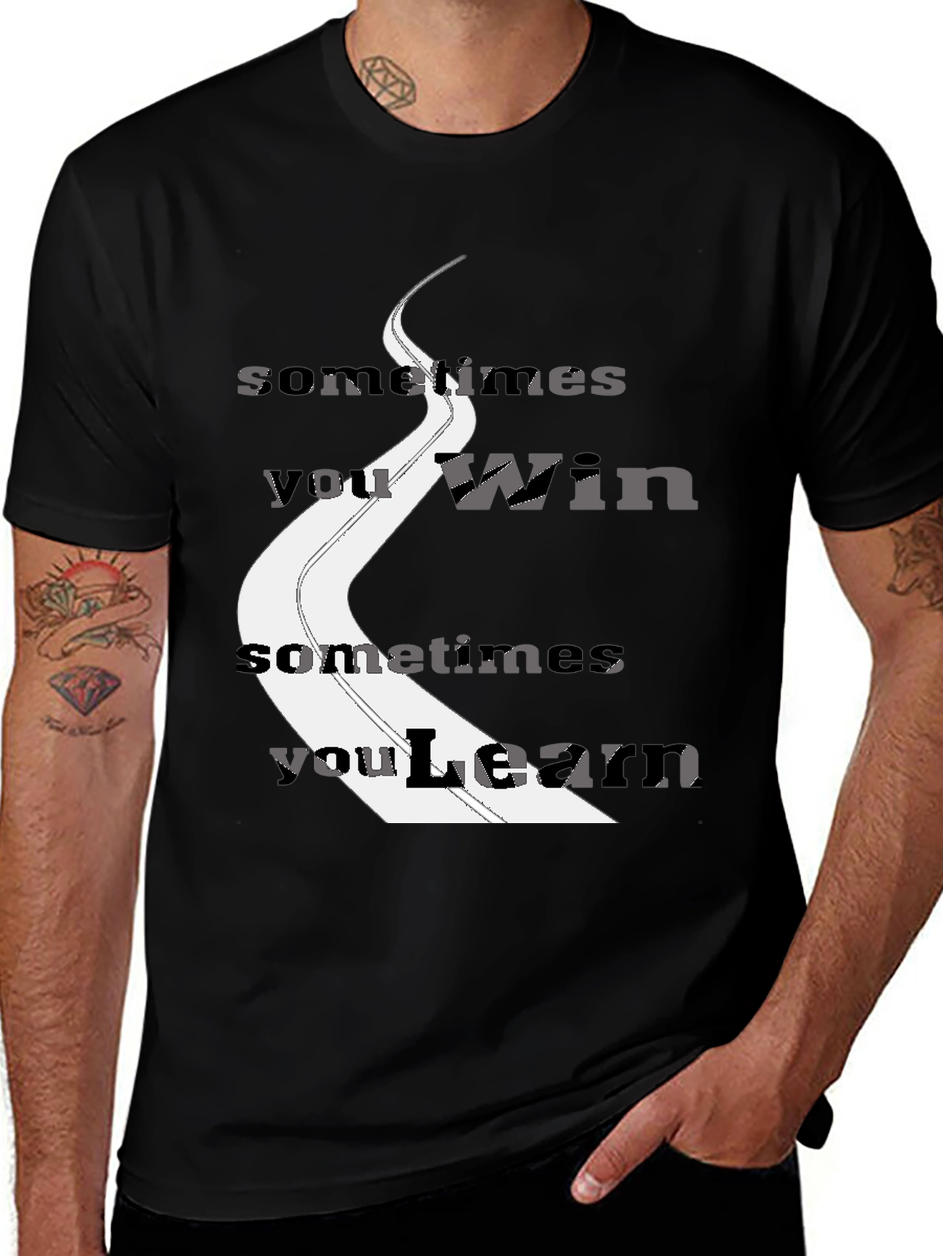 Sometimes You Win You Learn Graphic Tee
