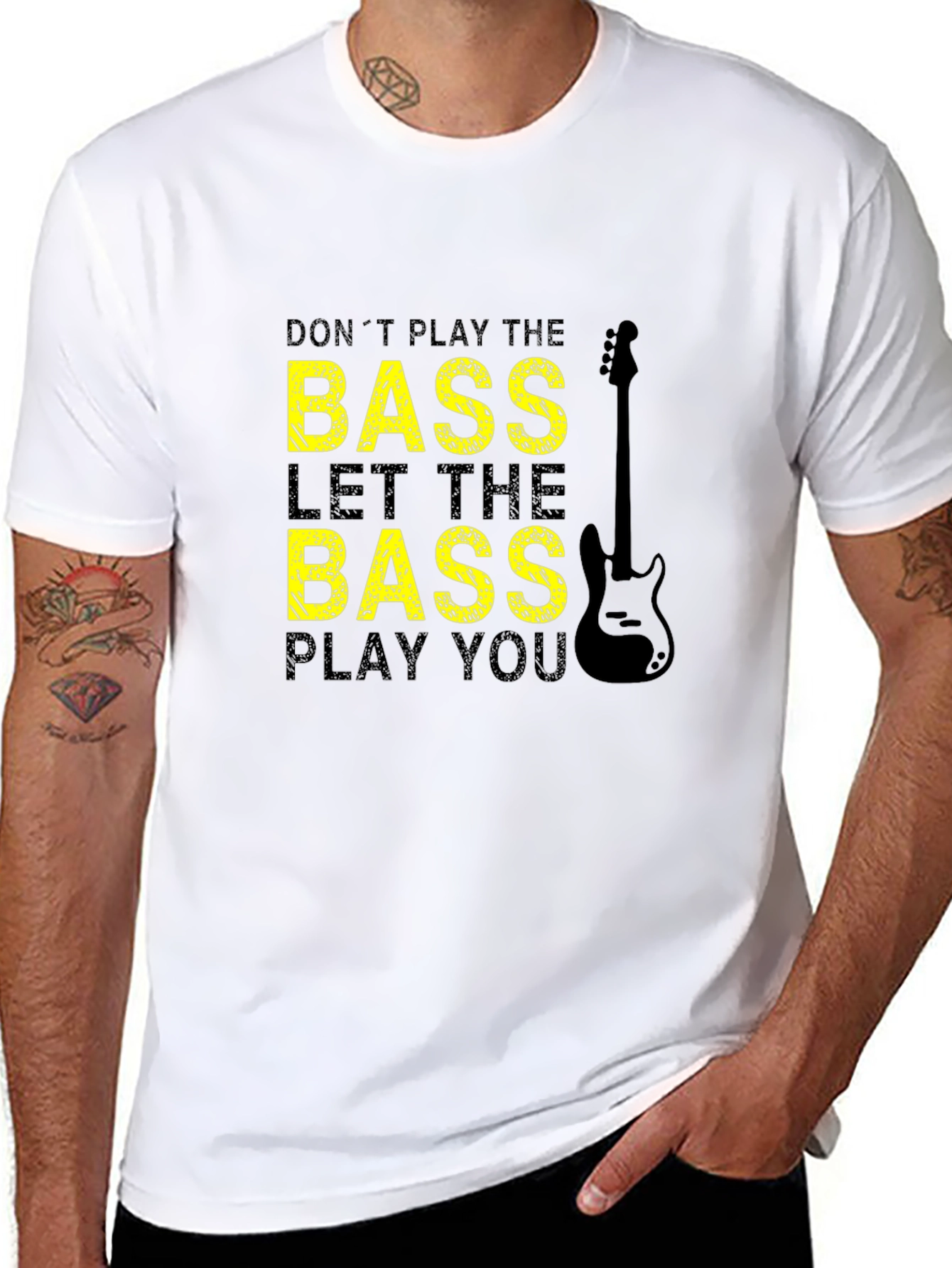 Bass Guitar T-Shirt - Musician Tee
