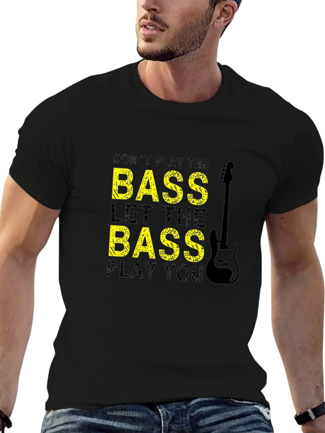 Bass Guitar T-Shirt - Musician Tee