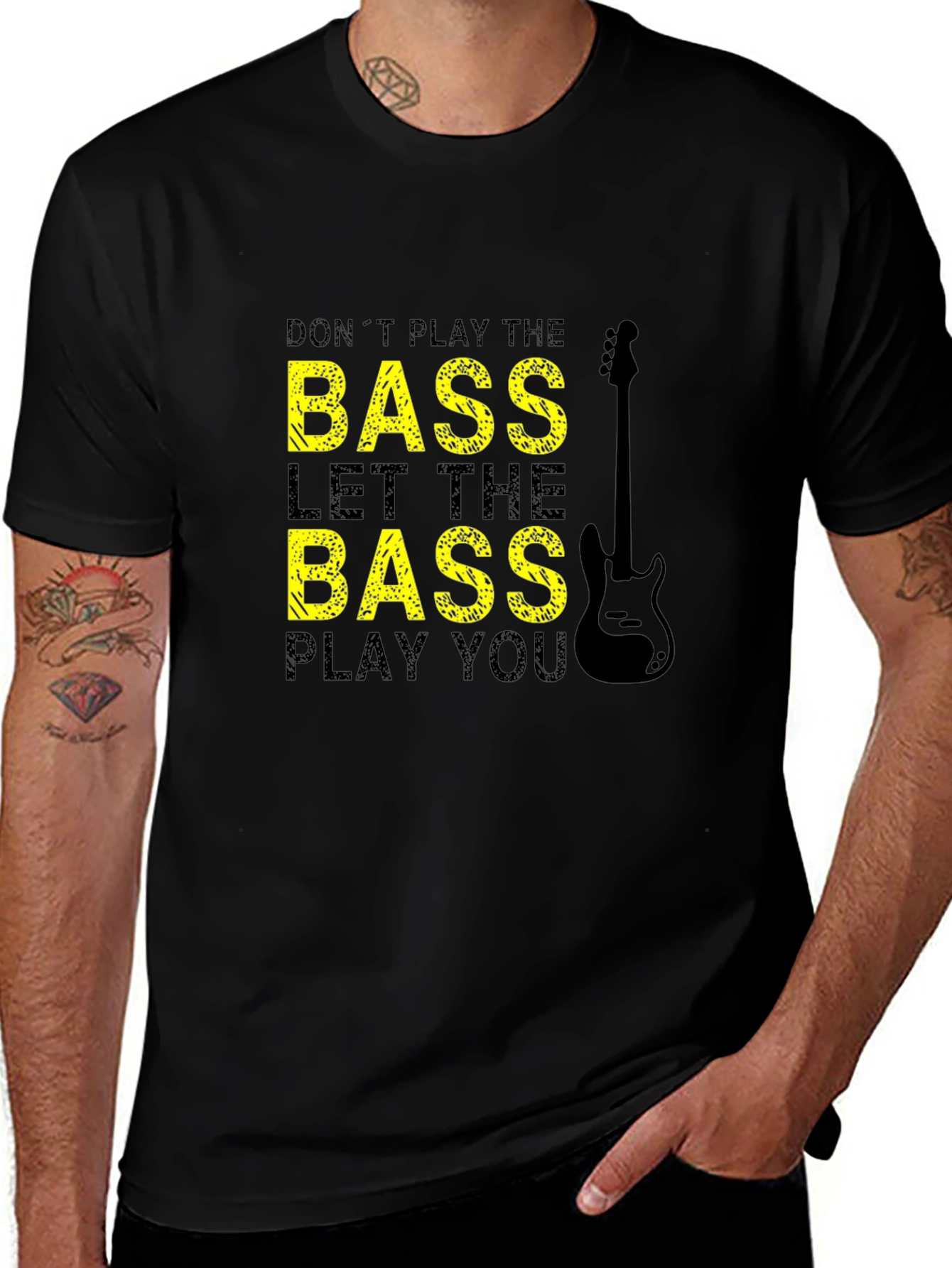 Bass Guitar T-Shirt - Musician Tee