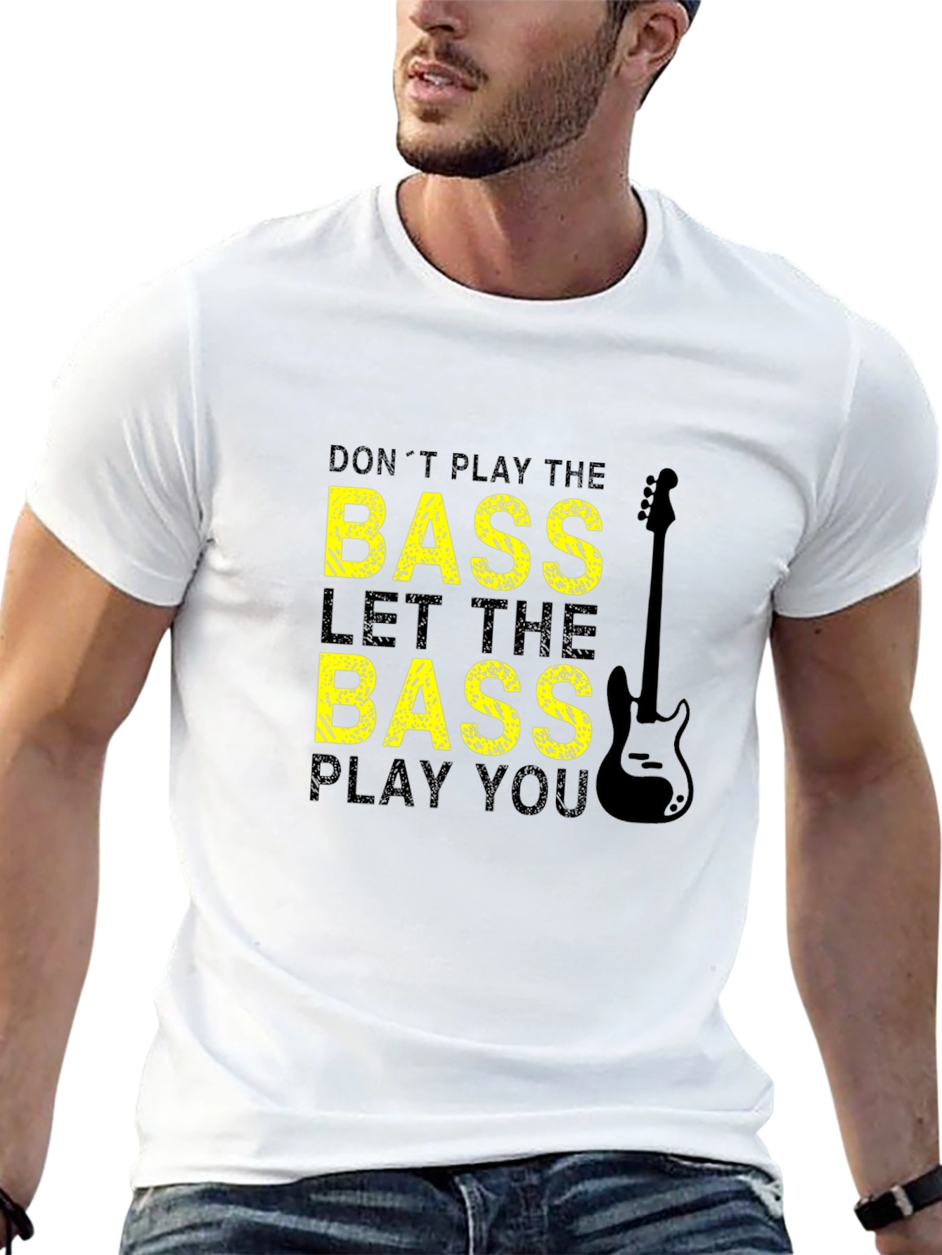Bass Guitar T-Shirt - Musician Tee