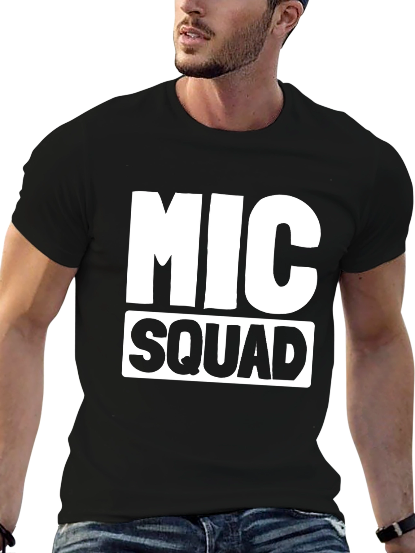 MIC Squad Graphic Tee - Bold Statement T-Shirt