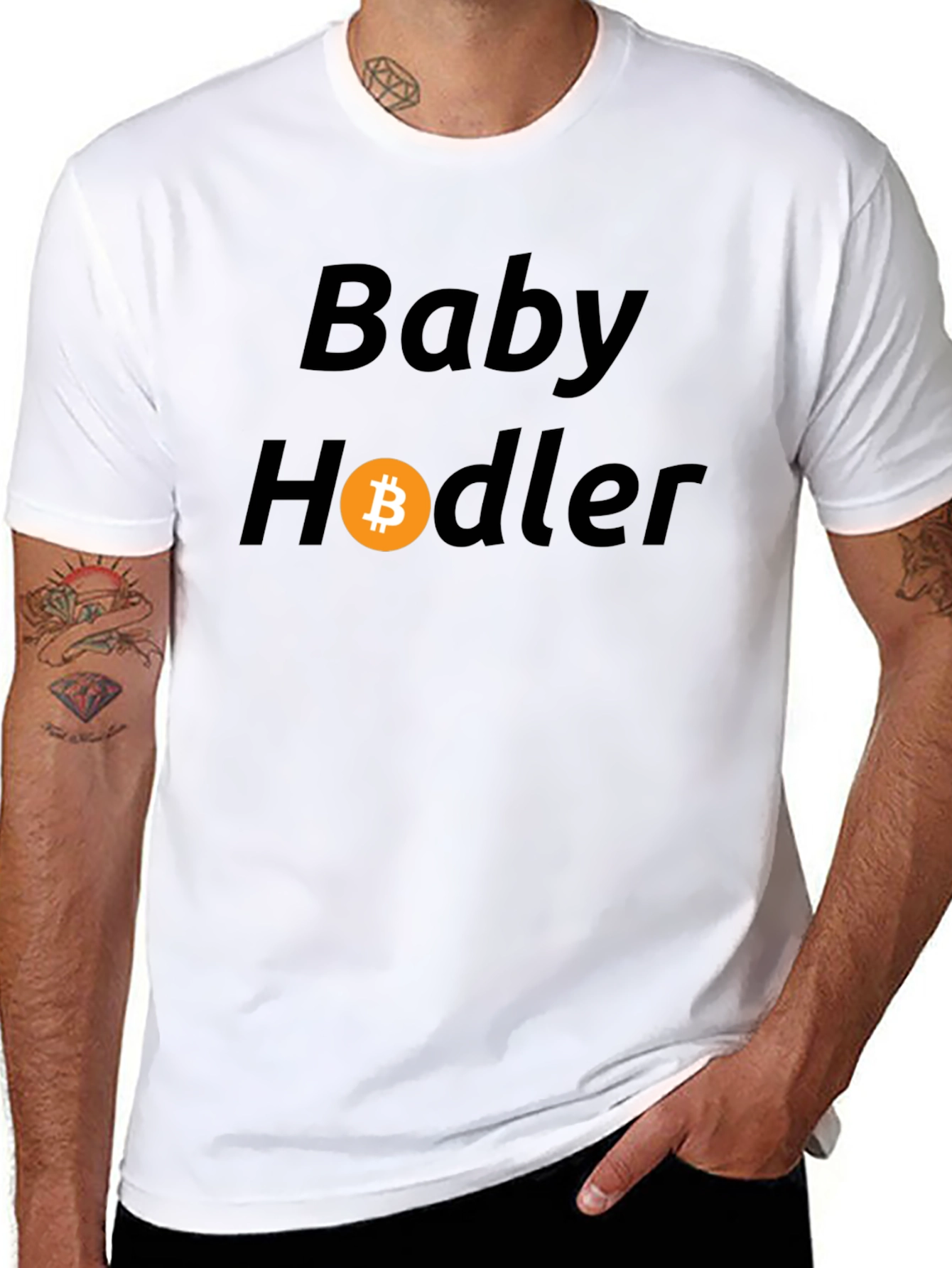 Baby Hodler Bitcoin Crypto T-Shirt