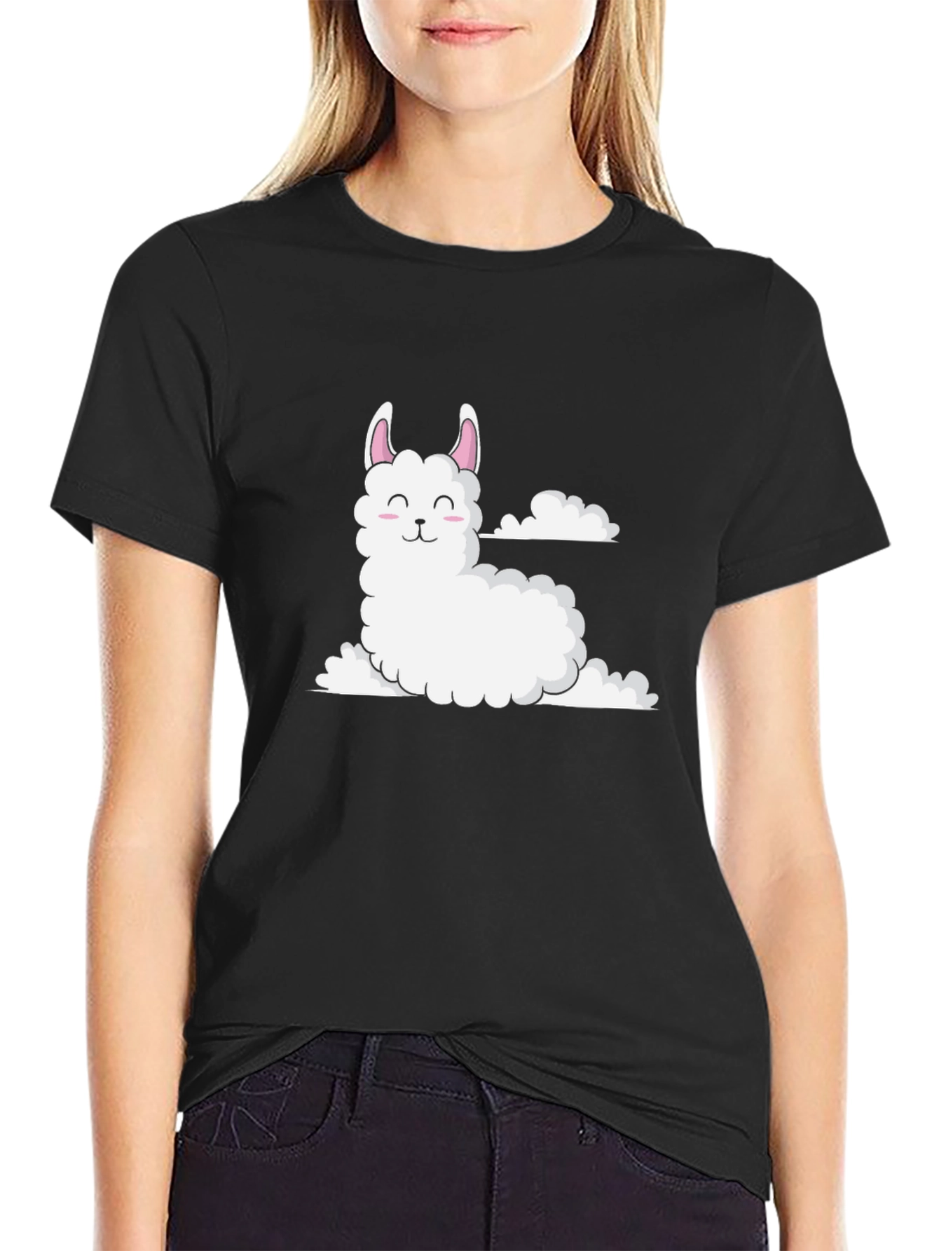 Llama Cloud T-Shirt - Soft Cotton Tee