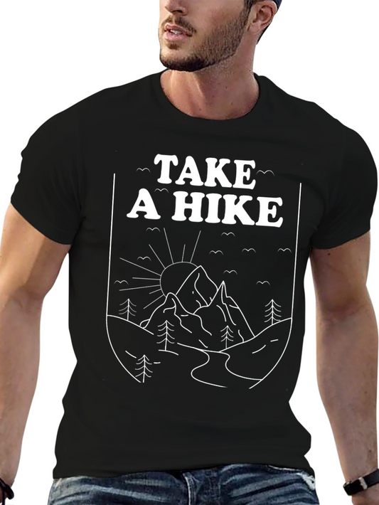 Take a Hike Graphic Tee - Nature Inspired Design