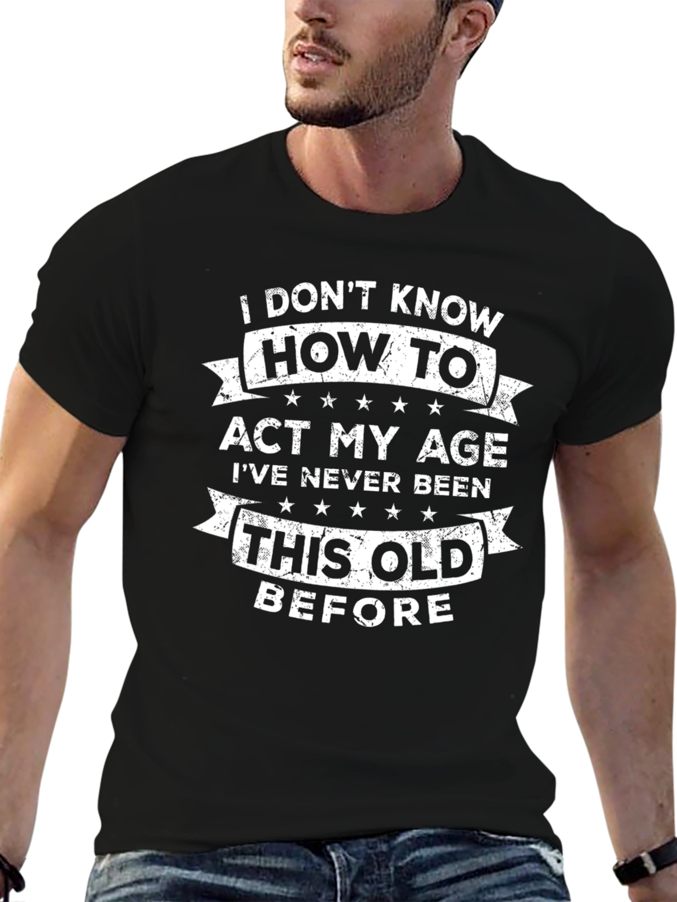 Funny Act My Age Graphic T-Shirt
