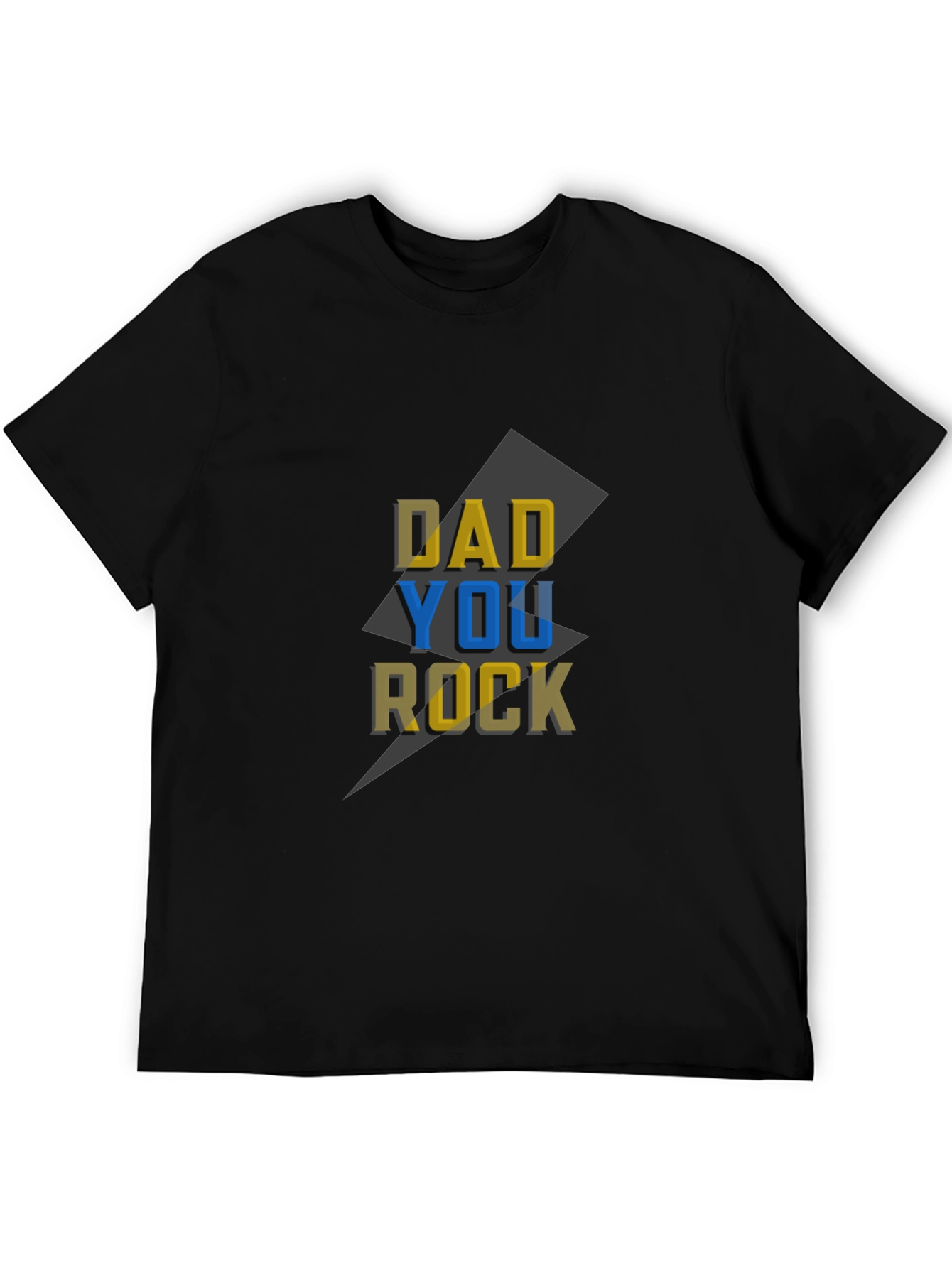 Dad You Rock Graphic T-Shirt - Fathers Day Gift
