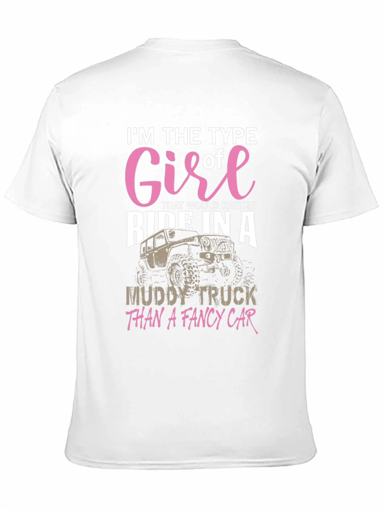 Muddy Truck Girl T-Shirt