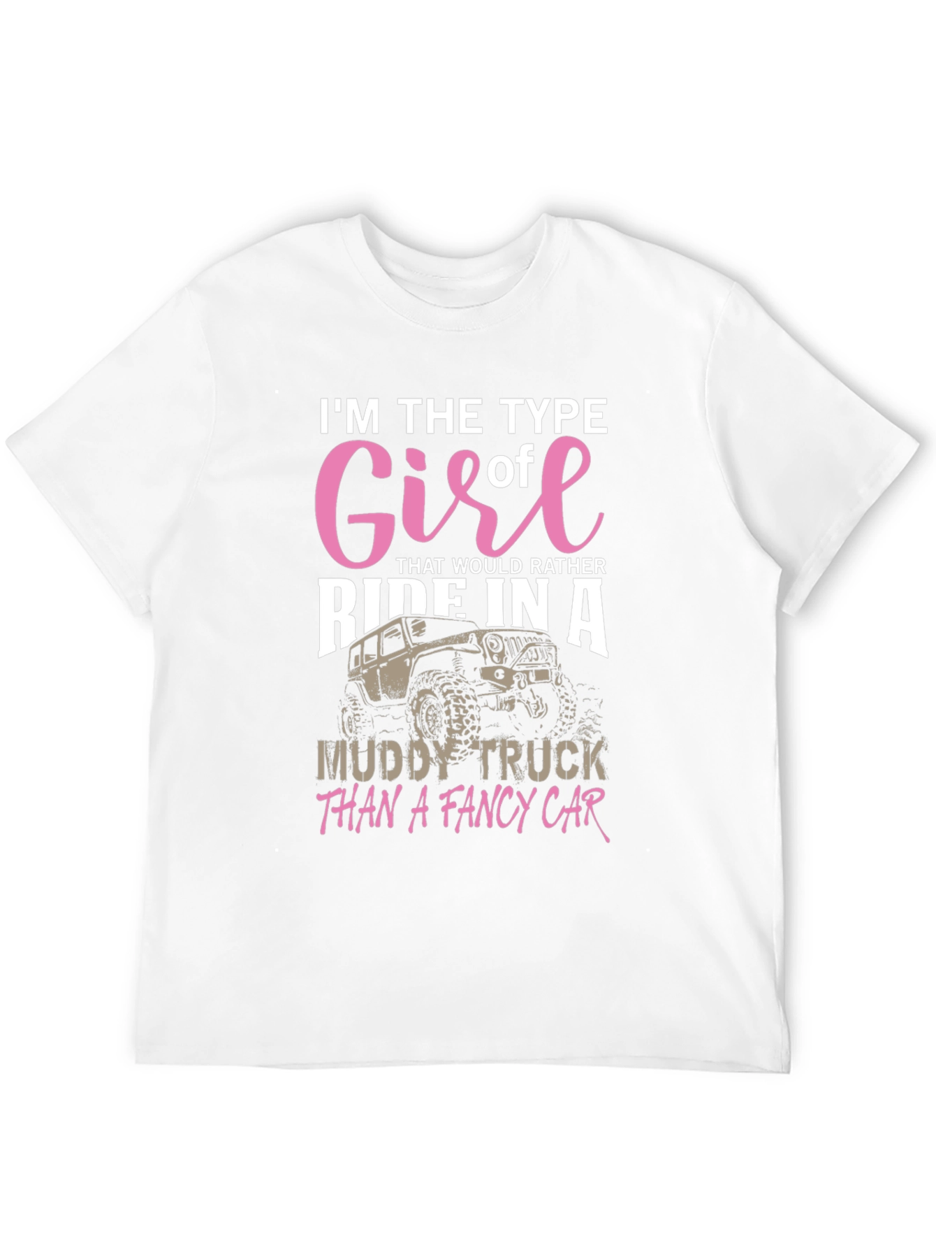 Muddy Truck Girl T-Shirt