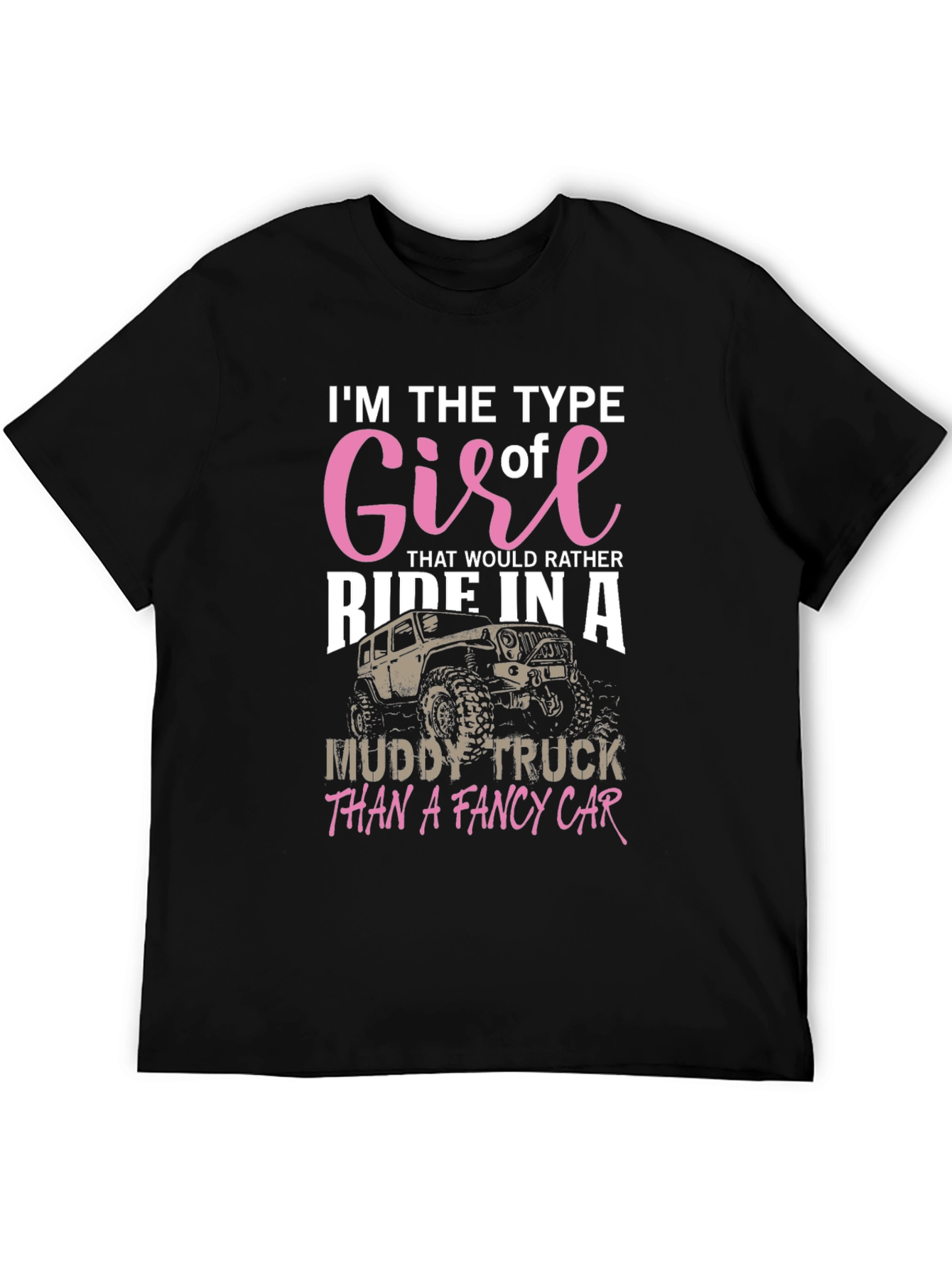Muddy Truck Girl T-Shirt