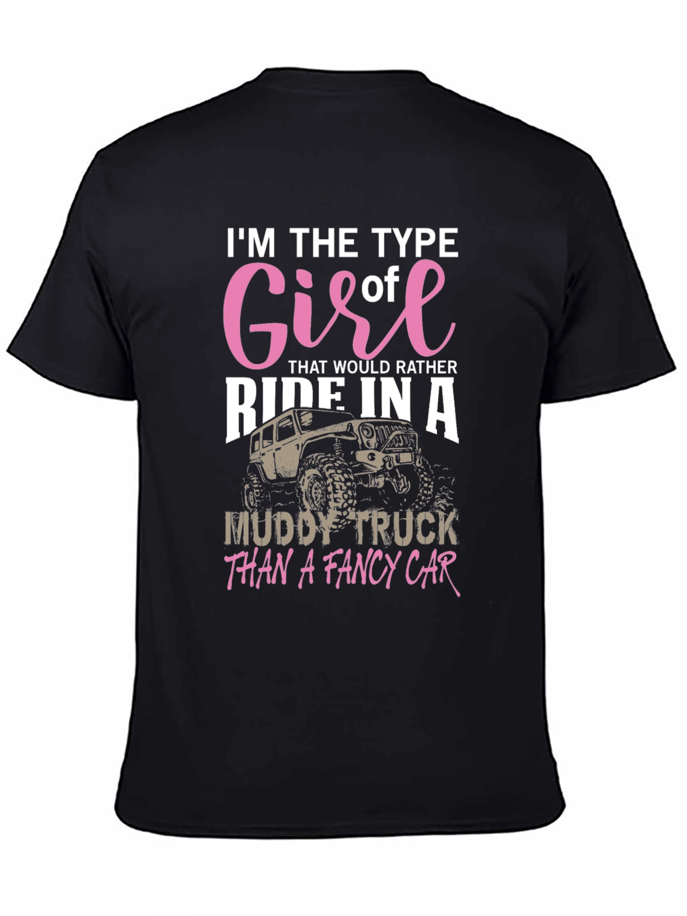 Muddy Truck Girl T-Shirt