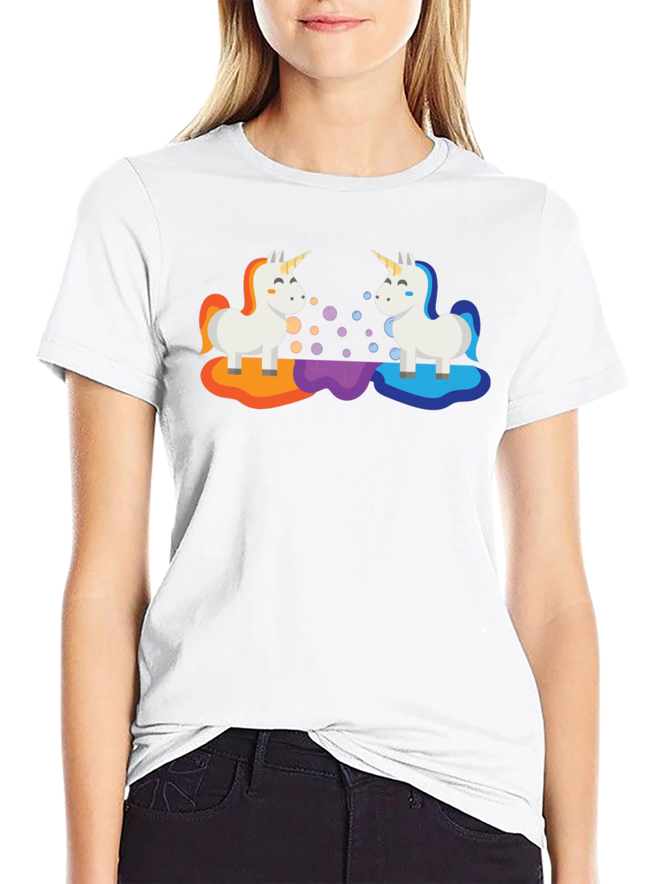 Unicorn T-Shirt: Rainbow Magic Graphic Tee