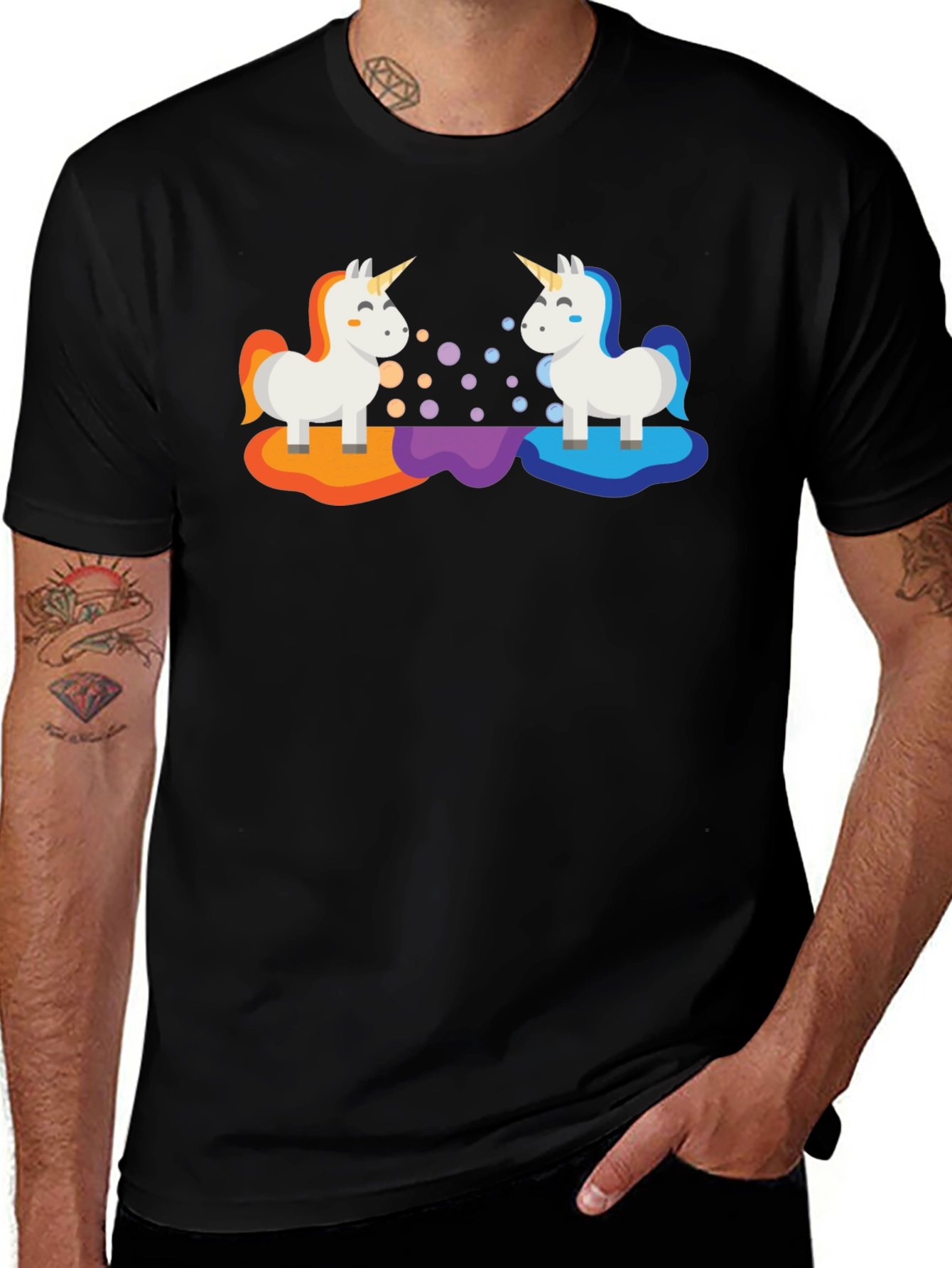 Unicorn T-Shirt: Rainbow Magic Graphic Tee