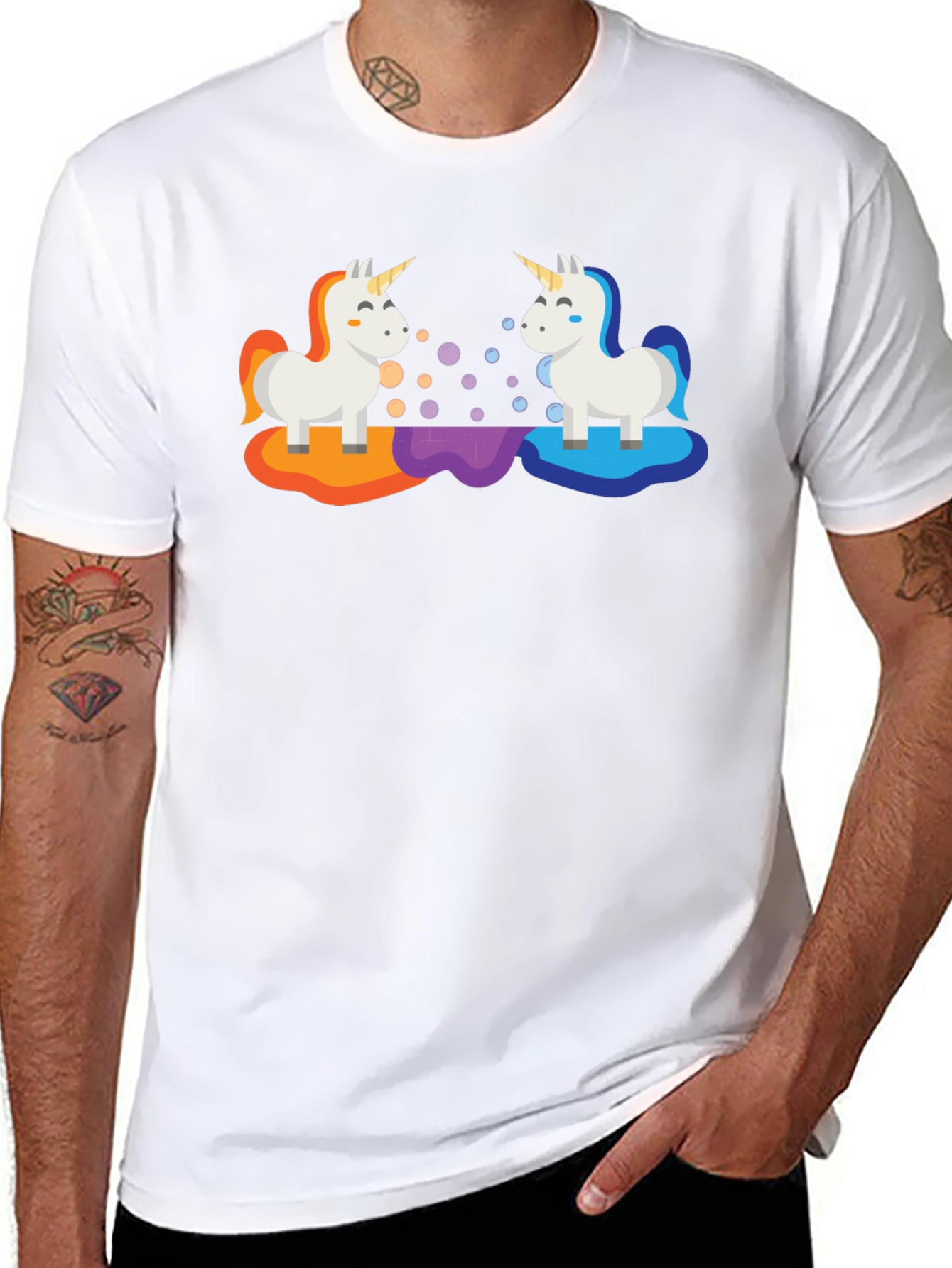 Unicorn T-Shirt: Rainbow Magic Graphic Tee