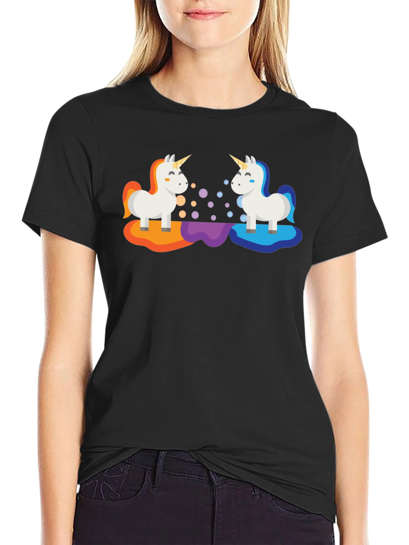 Unicorn T-Shirt: Rainbow Magic Graphic Tee