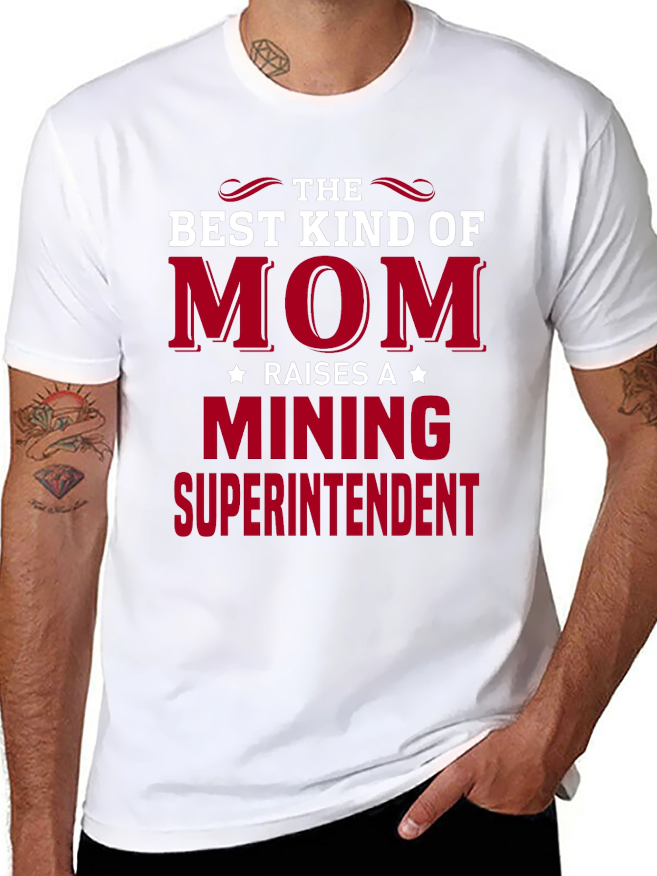 Best Kind of Mom Mining Superintendent T-Shirt