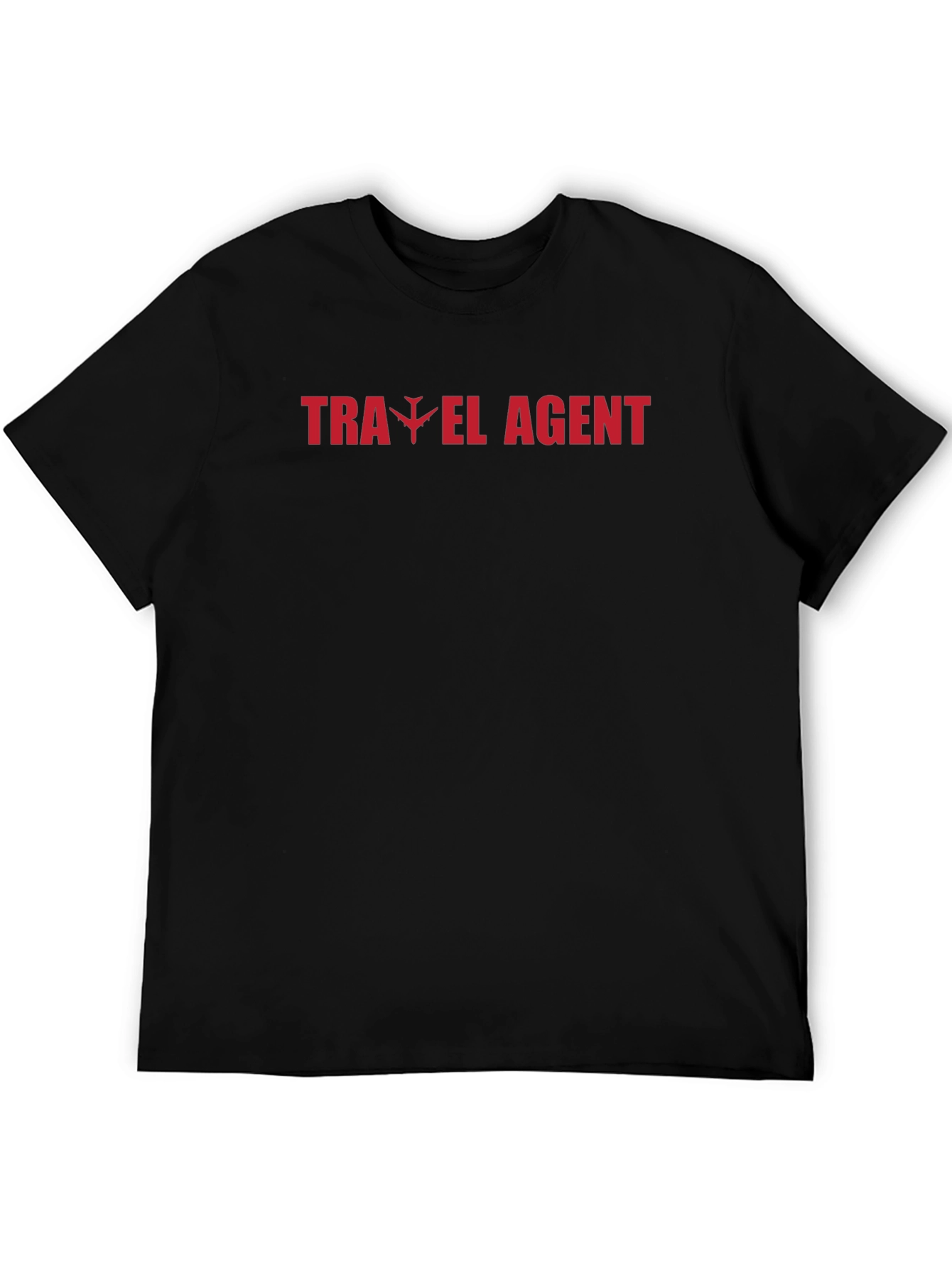 Travel Agent Graphic T-Shirt - Airplane Design