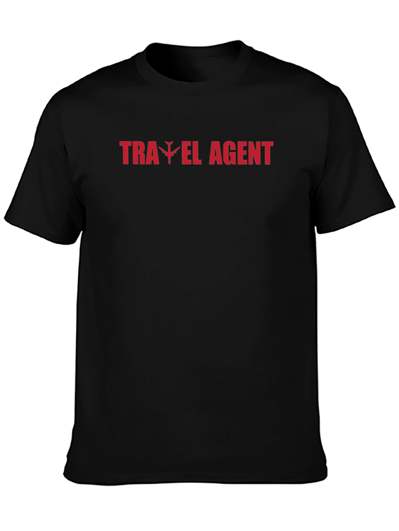 Travel Agent Graphic T-Shirt - Airplane Design