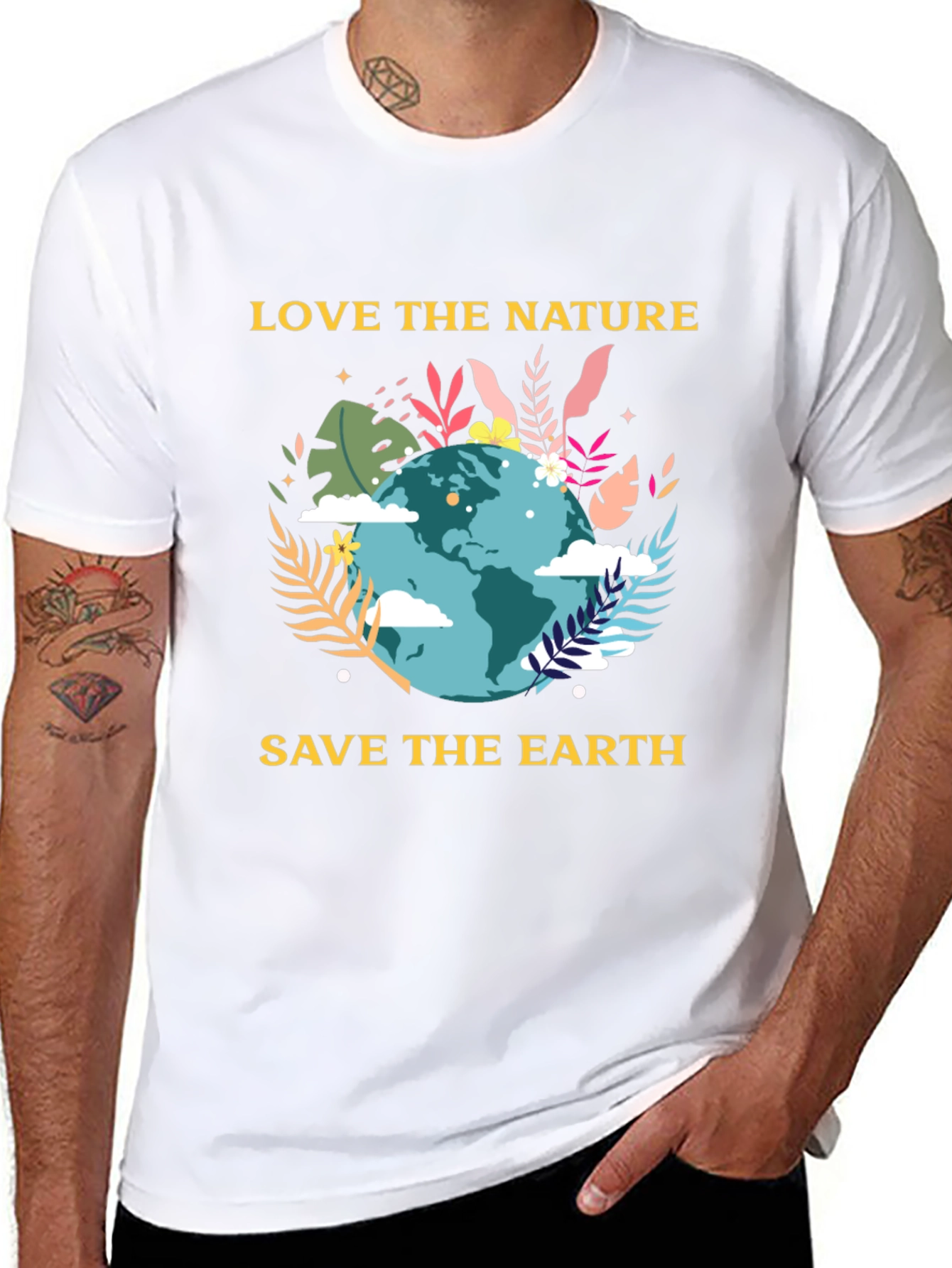 Love Nature Save Earth T-Shirt