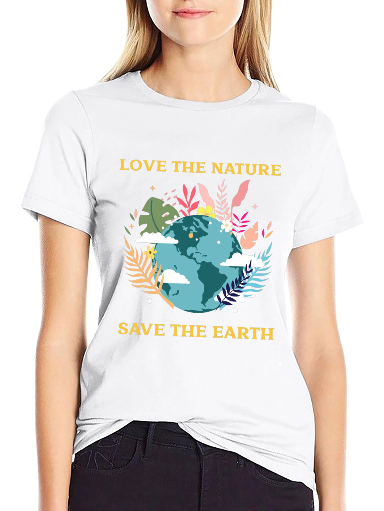 Love Nature Save Earth T-Shirt