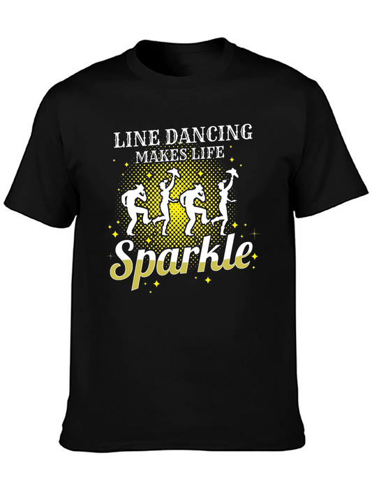 Line Dancing Sparkle Tee