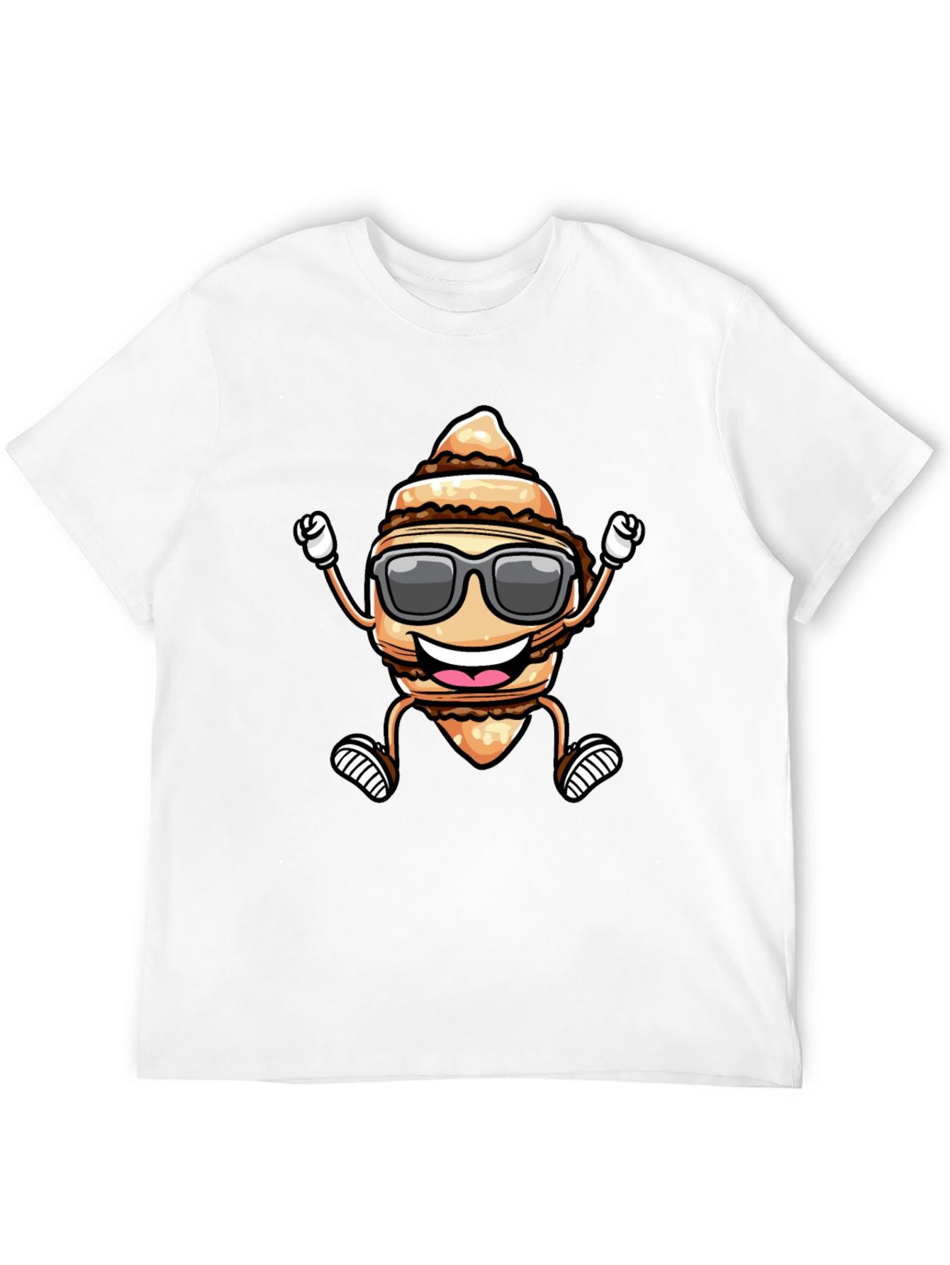 Cool Cartoon Ice Cream T-Shirt