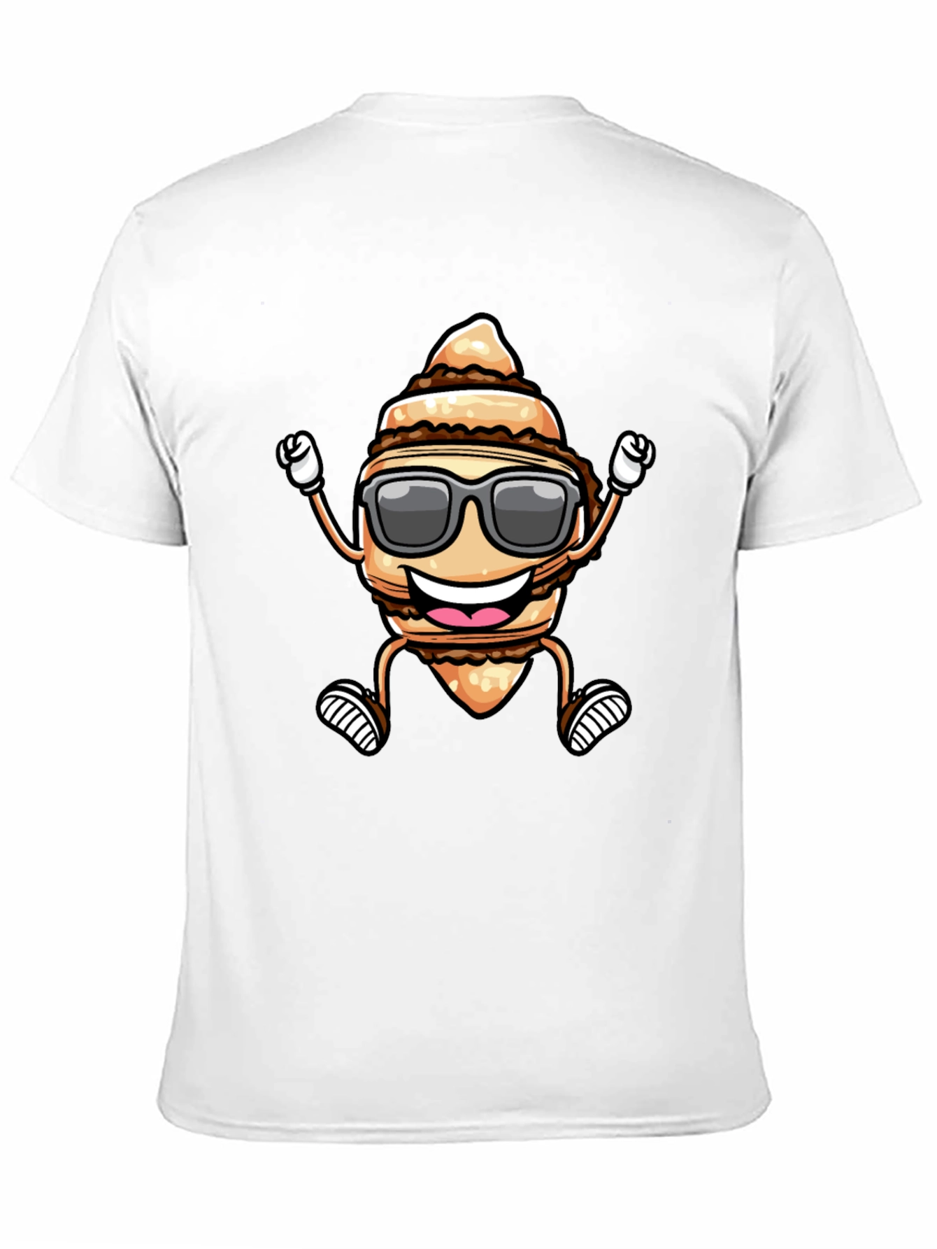 Cool Cartoon Ice Cream T-Shirt