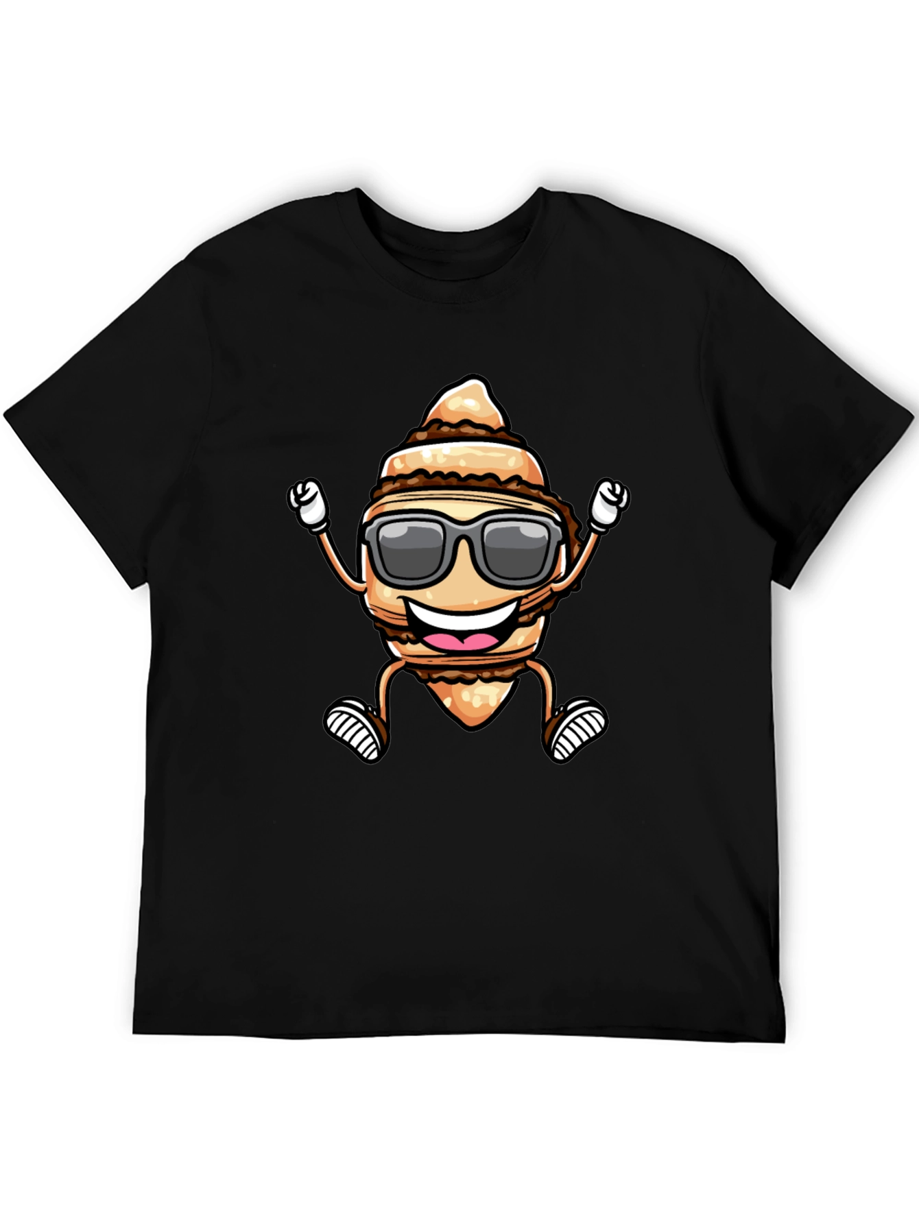 Cool Cartoon Ice Cream T-Shirt