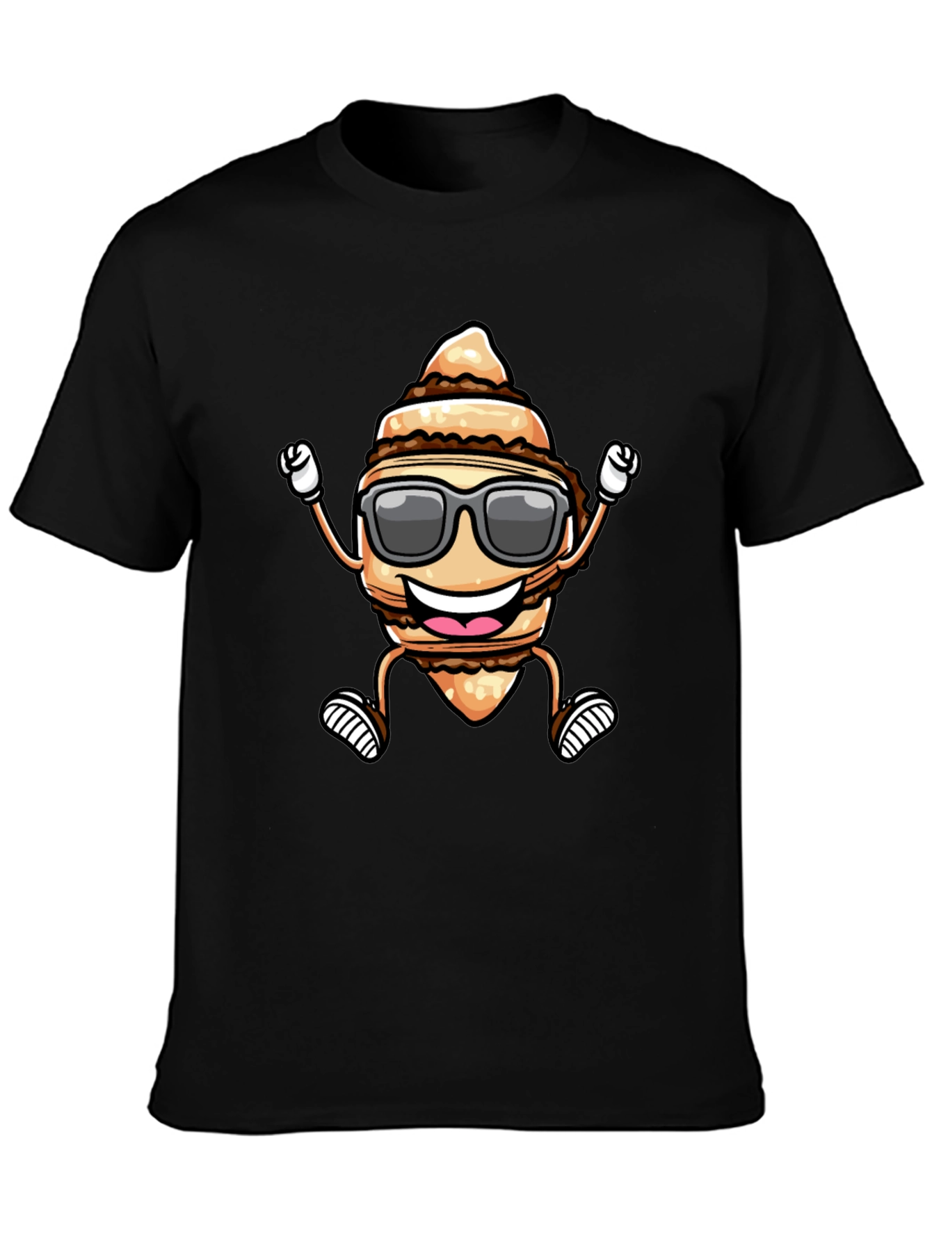 Cool Cartoon Ice Cream T-Shirt