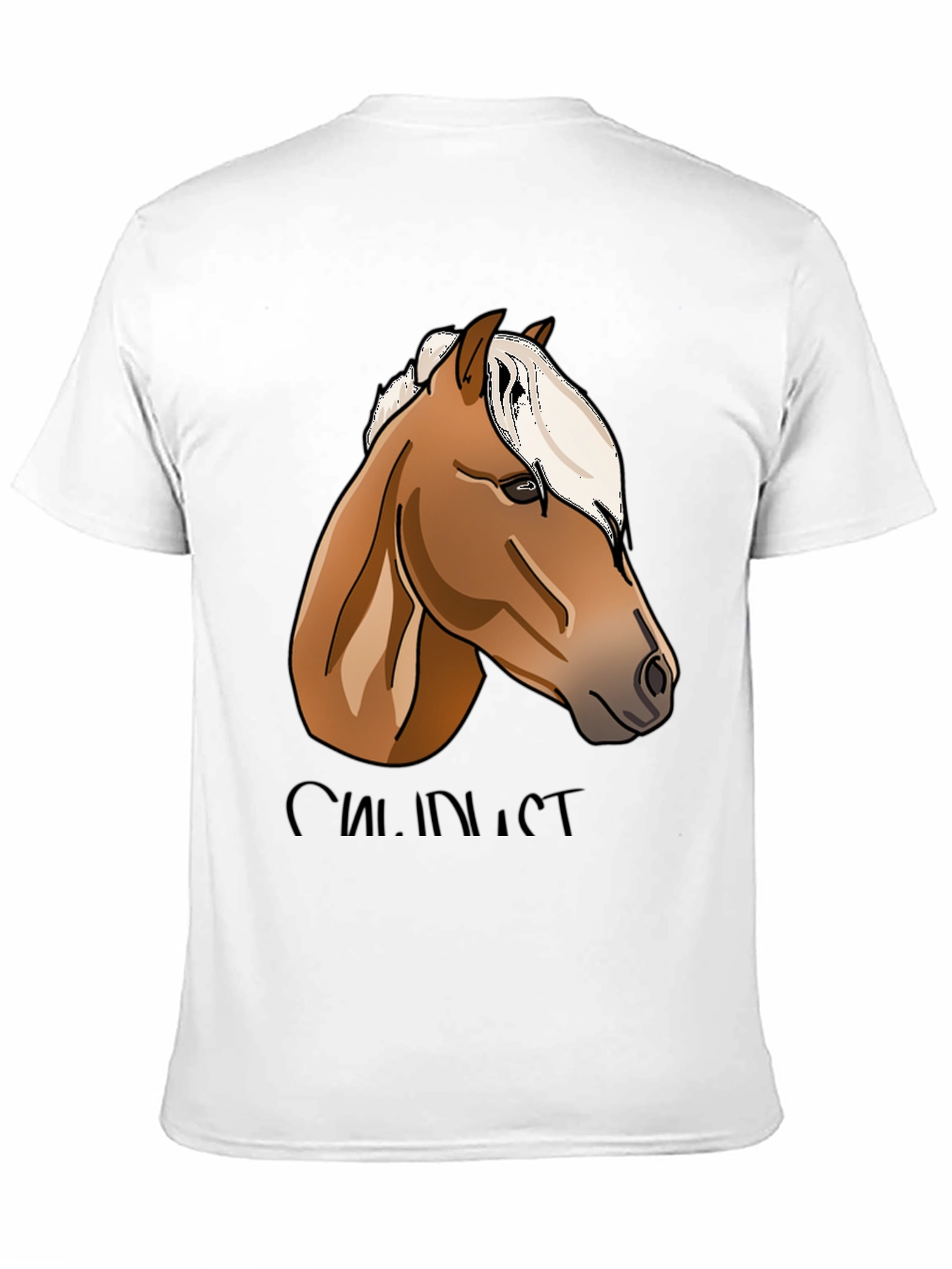 Horse Lovers Graphic Tee - Black