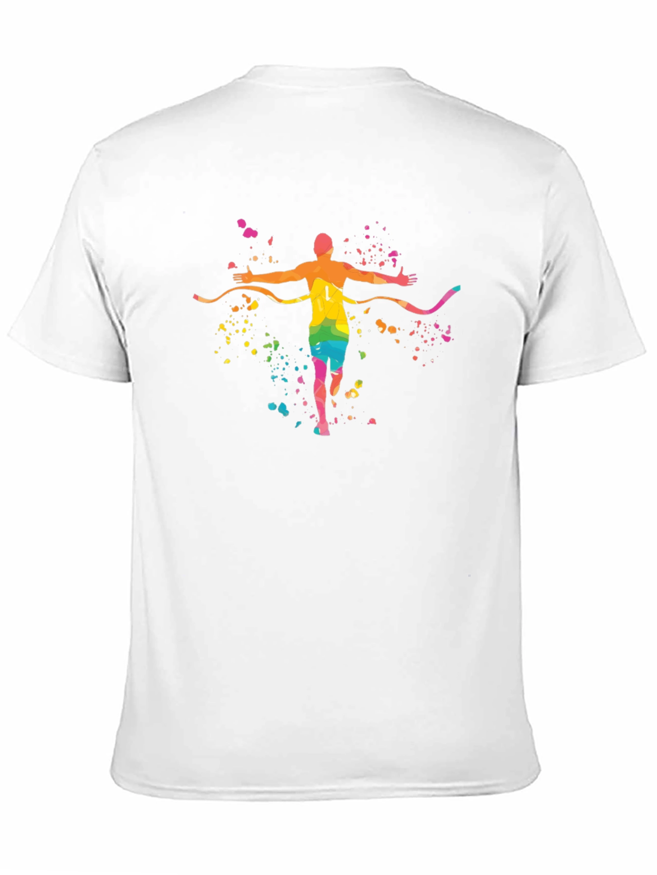 Rainbow Runner Graphic Tee