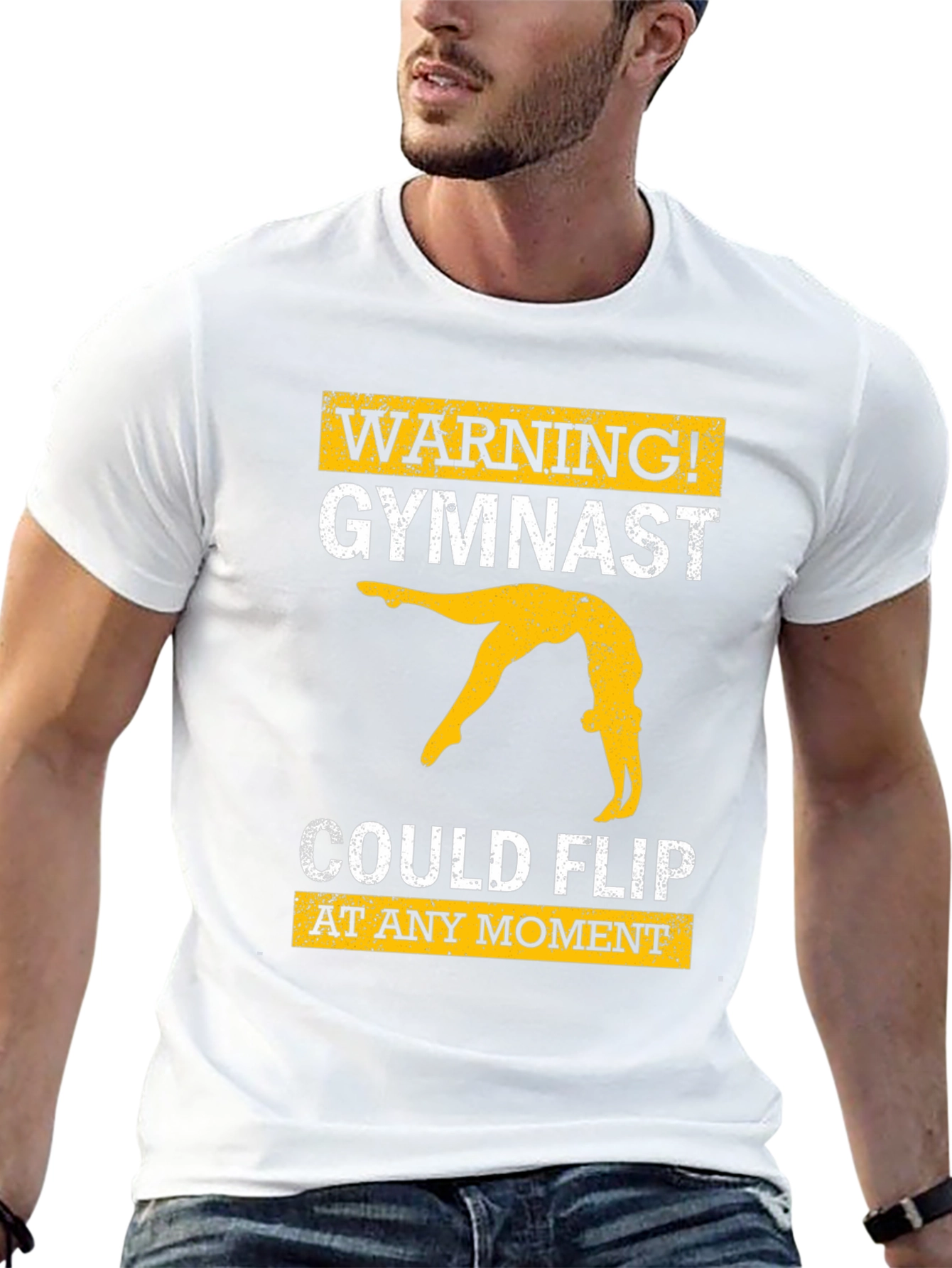 Warning! Gymnast Could Flip T-Shirt