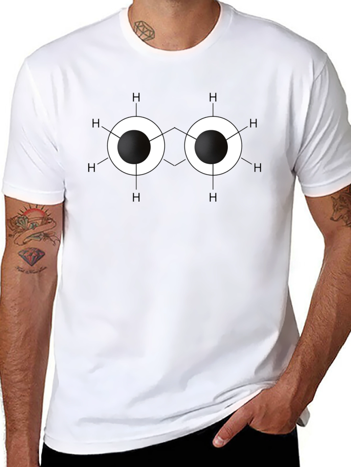 Molecular Design T-Shirt - Chemistry Graphic Tee