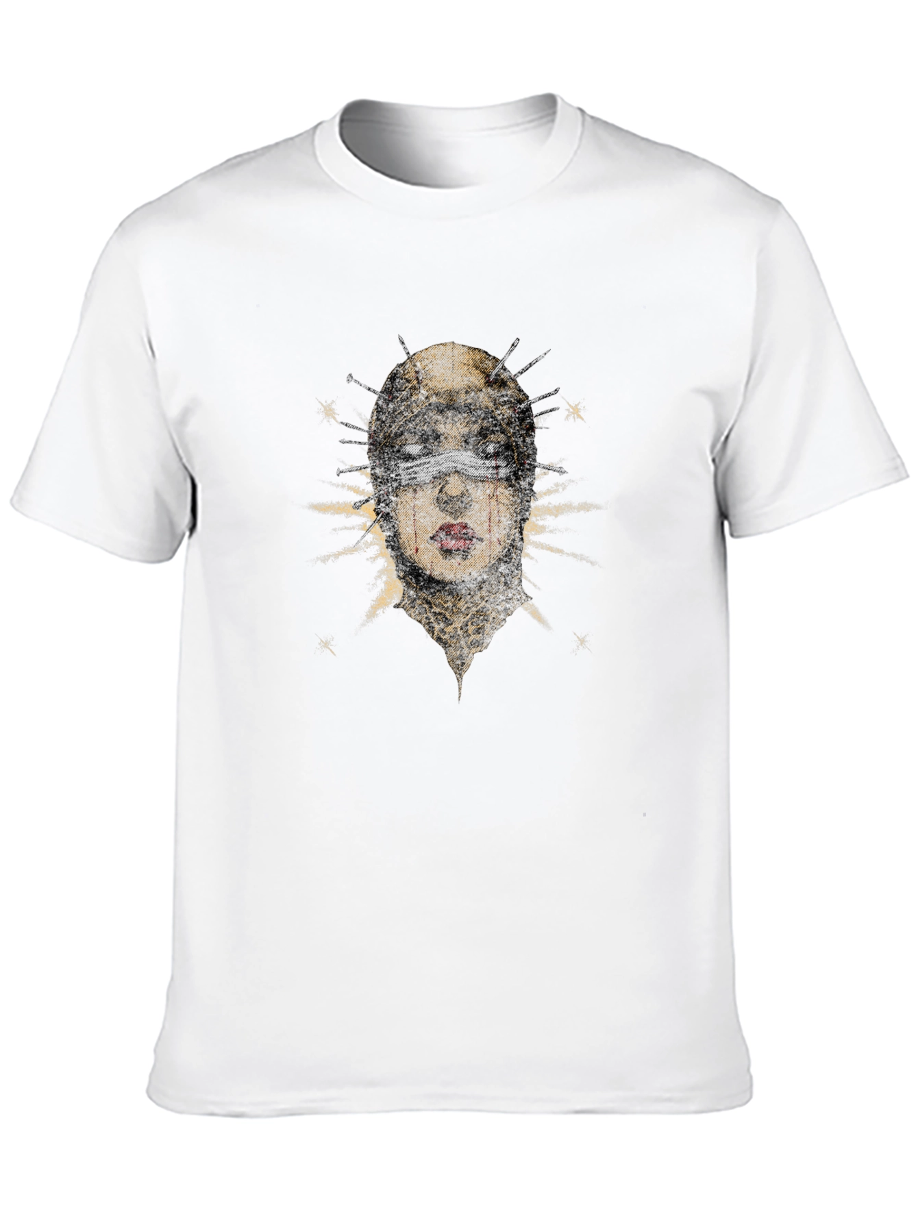 Mystic Portrait Graphic Tee - Unique Design