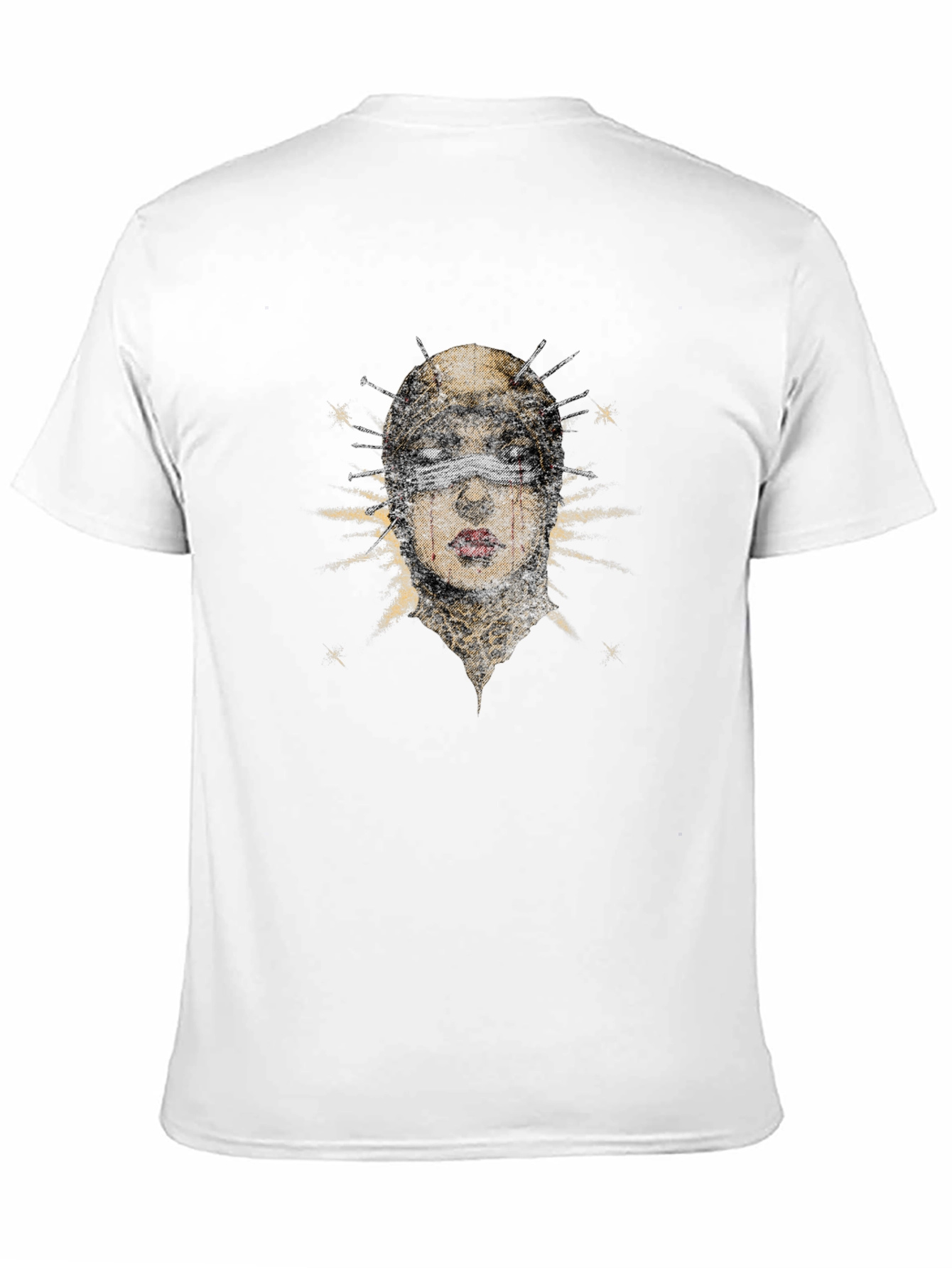 Mystic Portrait Graphic Tee - Unique Design