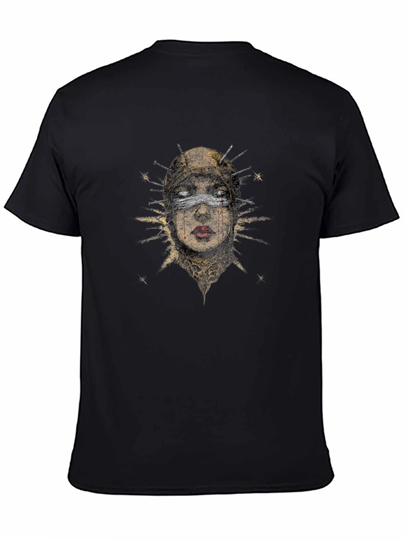 Mystic Portrait Graphic Tee - Unique Design