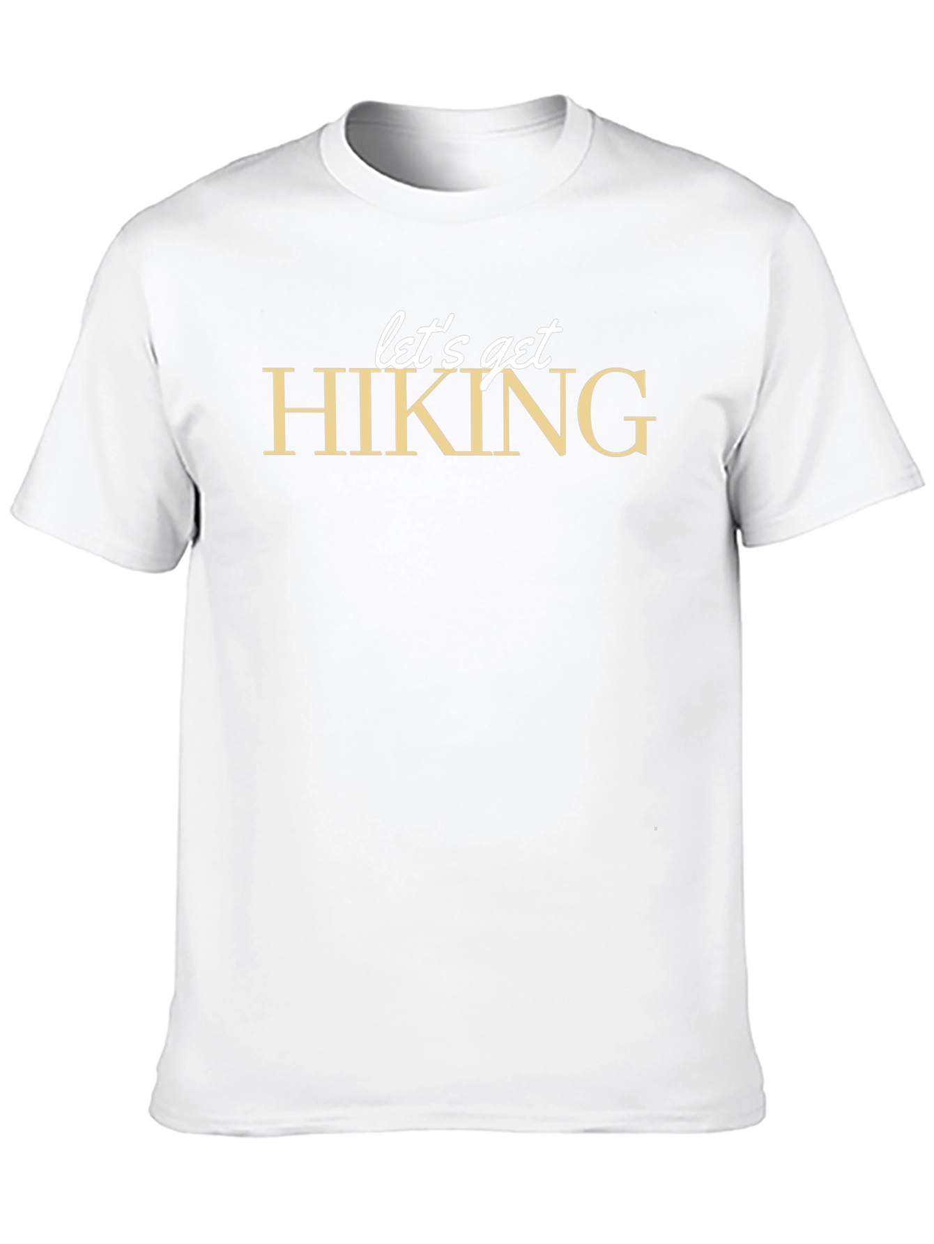 Lets Get Hiking Graphic Tee - Black