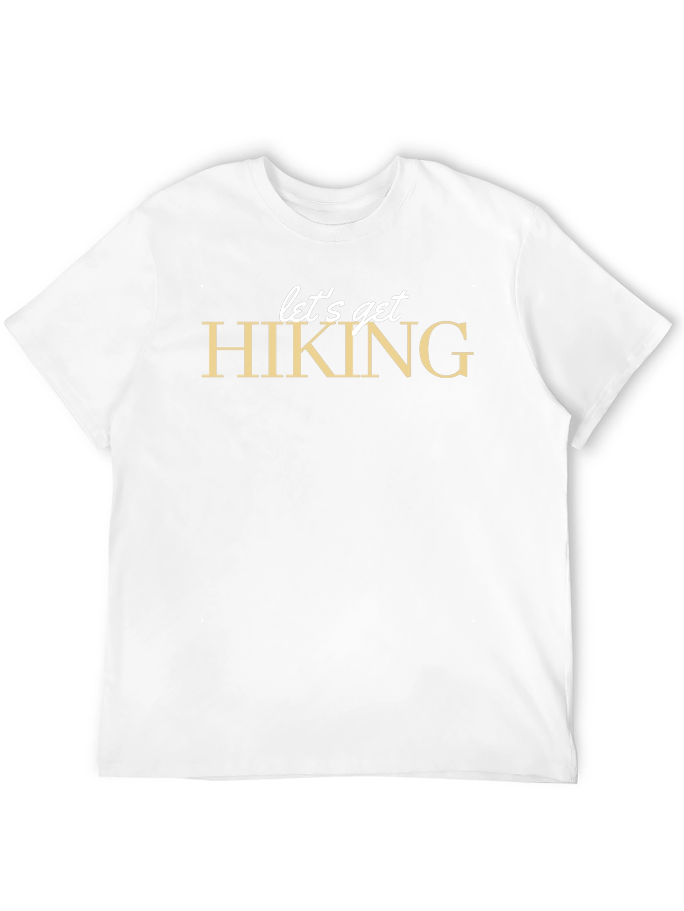 Lets Get Hiking Graphic Tee - Black