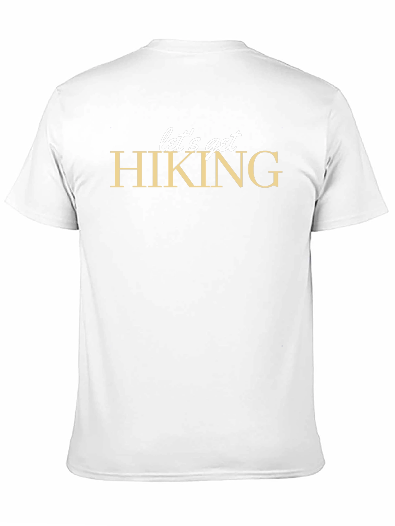 Lets Get Hiking Graphic Tee - Black