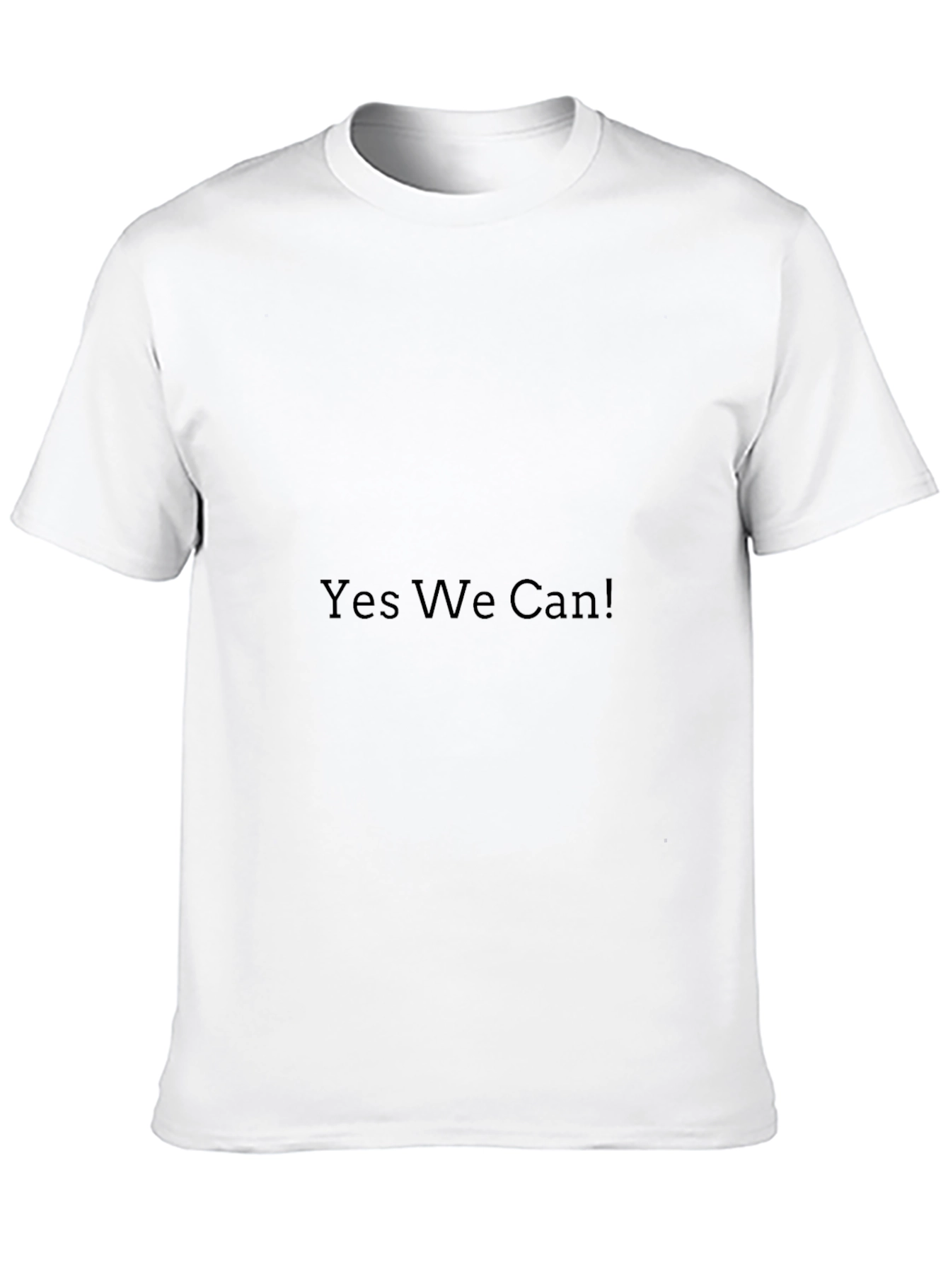 Yes We Can! Graphic Tee - Black